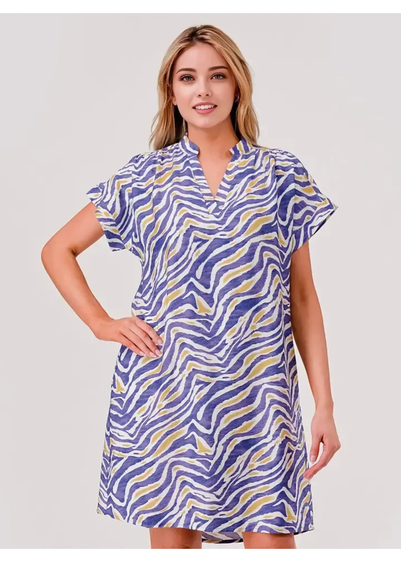 pixi+ivy Tiger Print Shift Dress