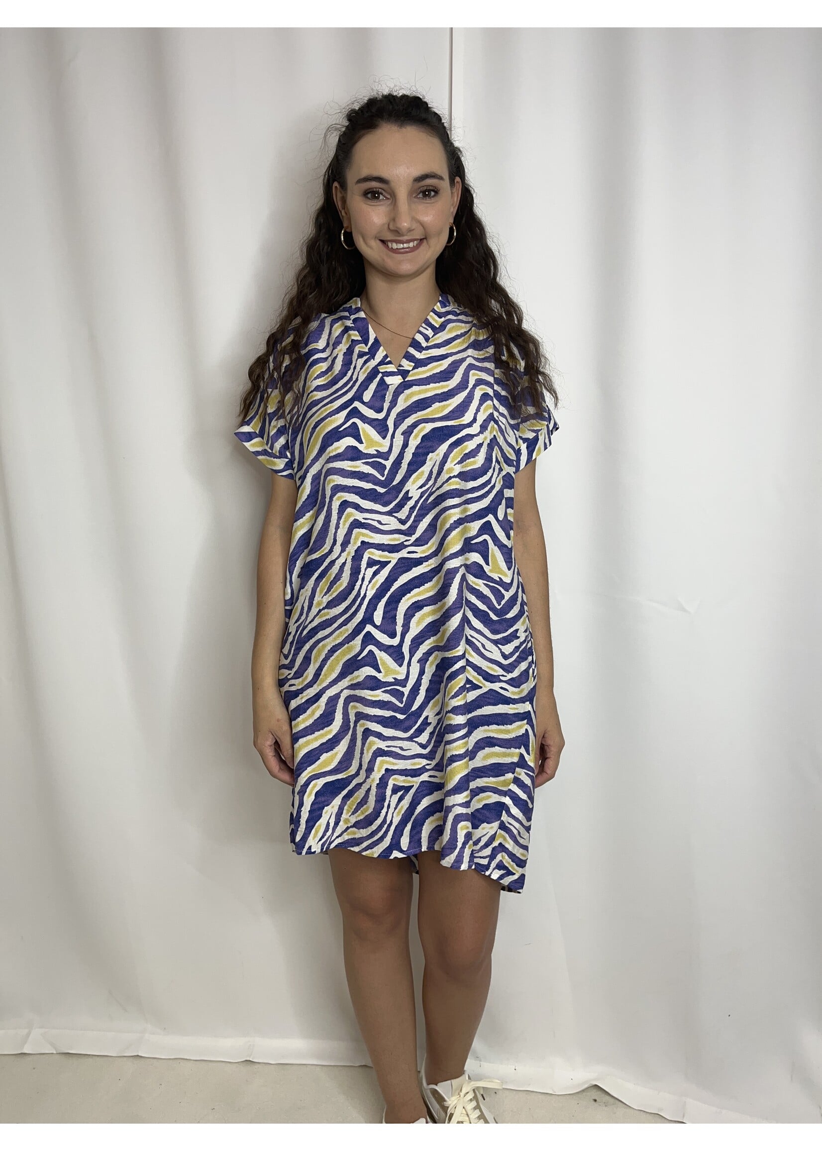 pixi+ivy Tiger Print Shift Dress