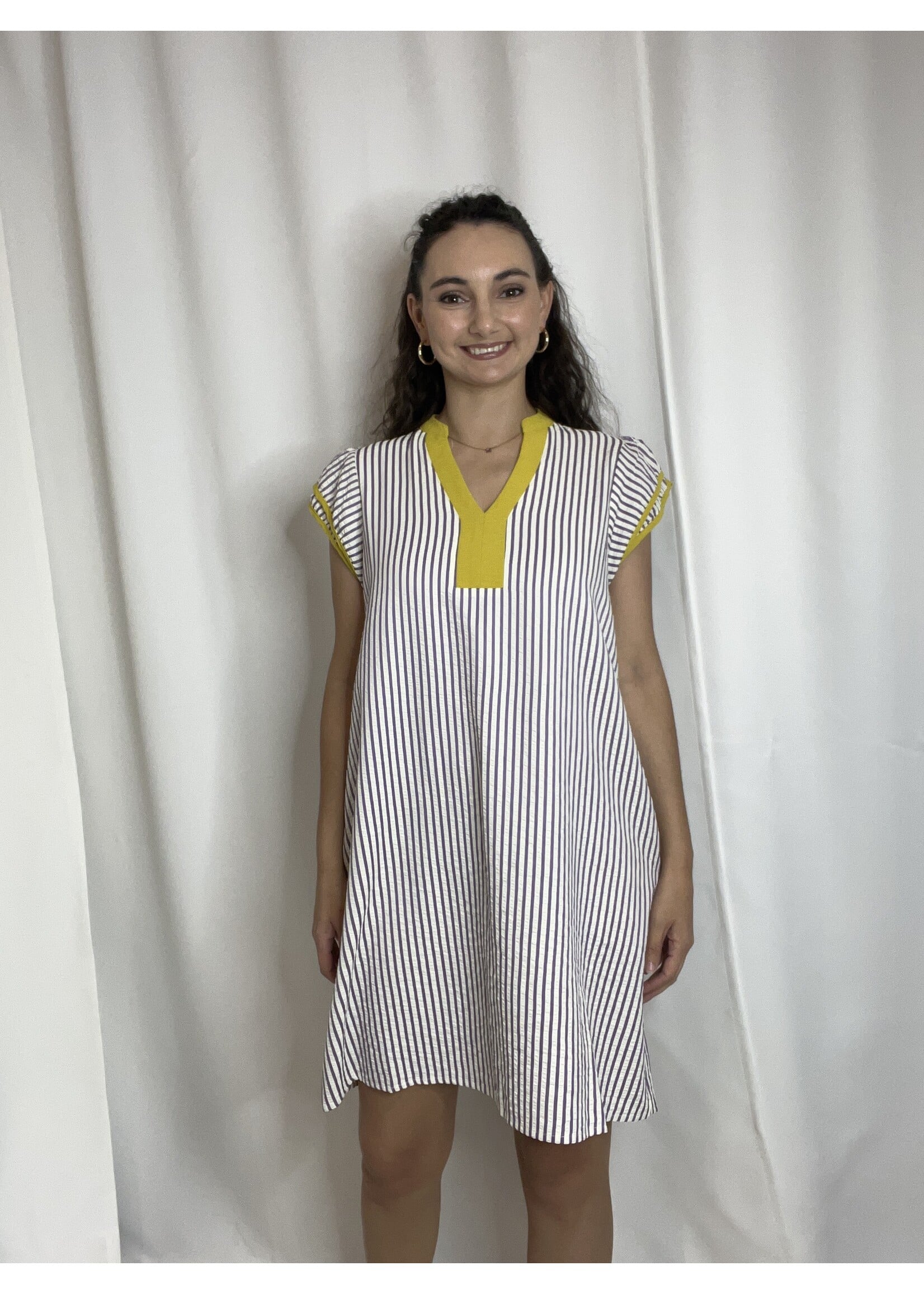 pixi+ivy Seersucker Striped Dress