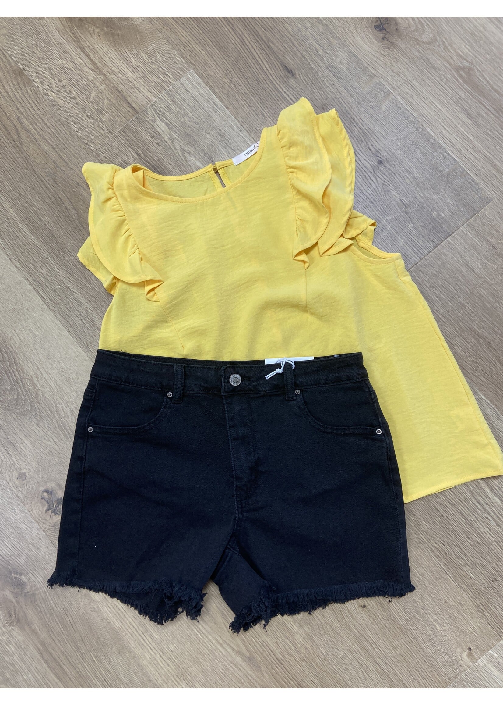 Cutoff Jean Shorts