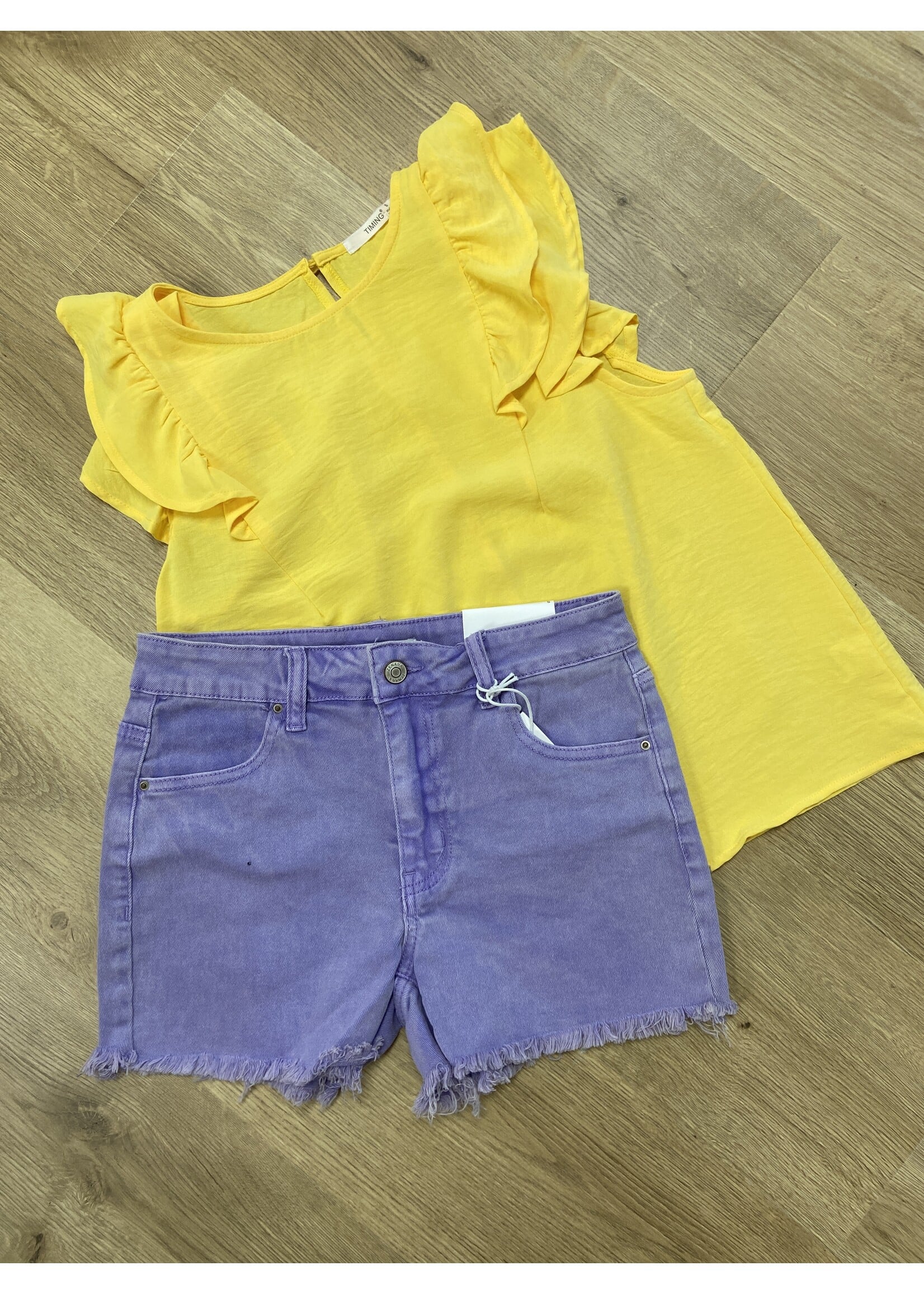 Cutoff Jean Shorts