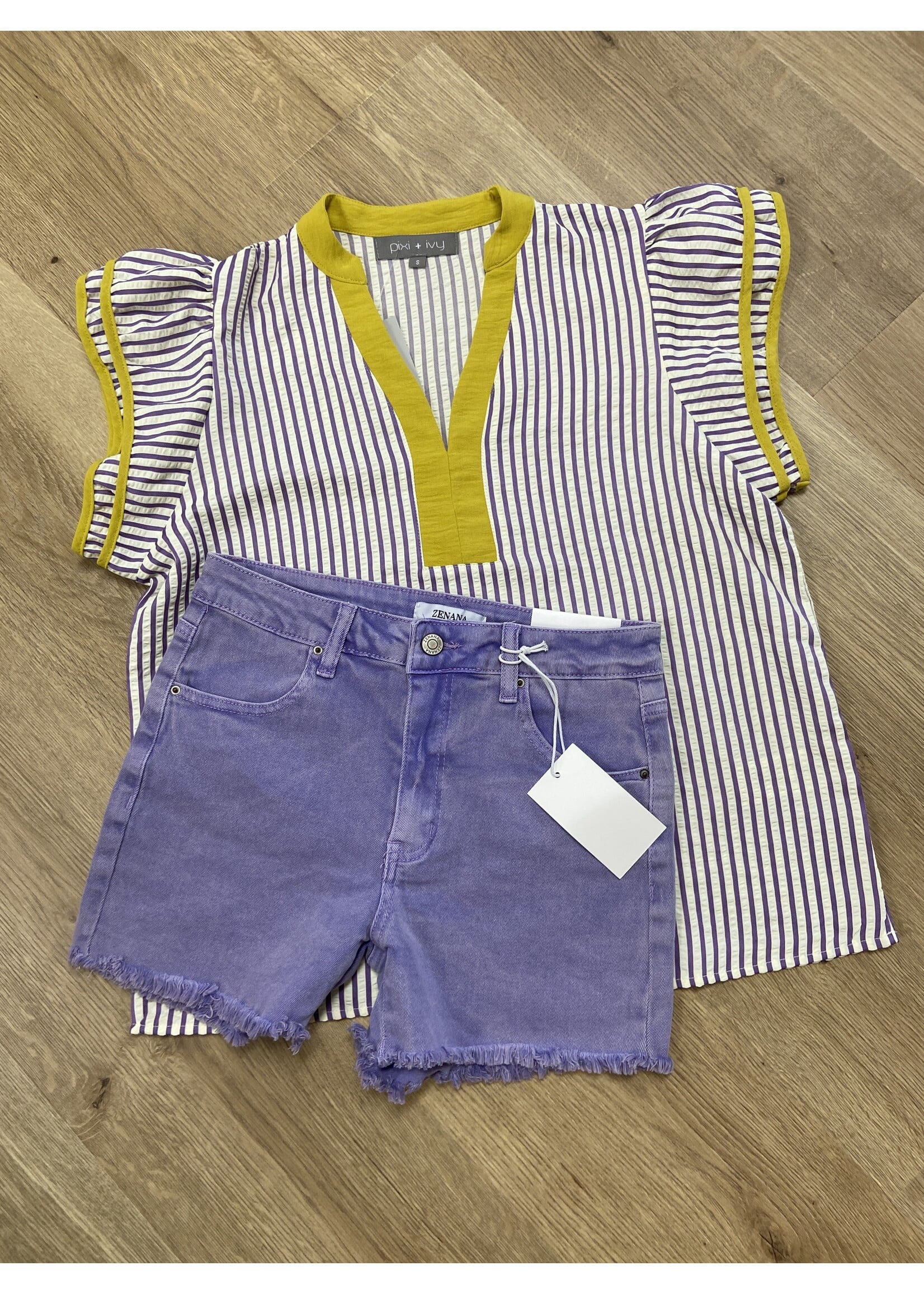 Cutoff Jean Shorts
