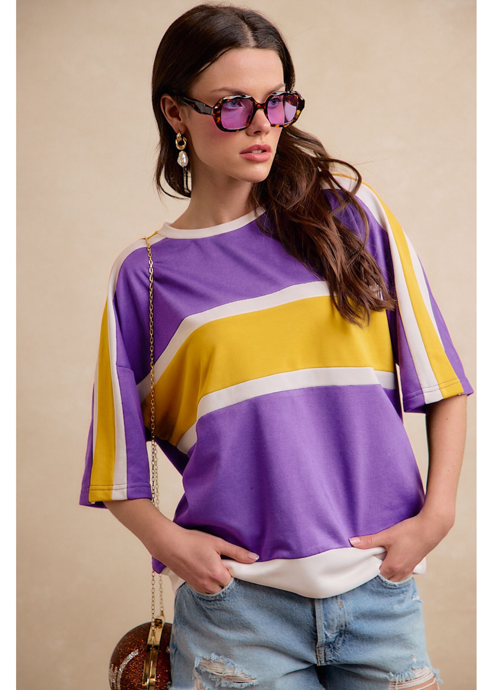 Gameday Colorblock FN Terry Top