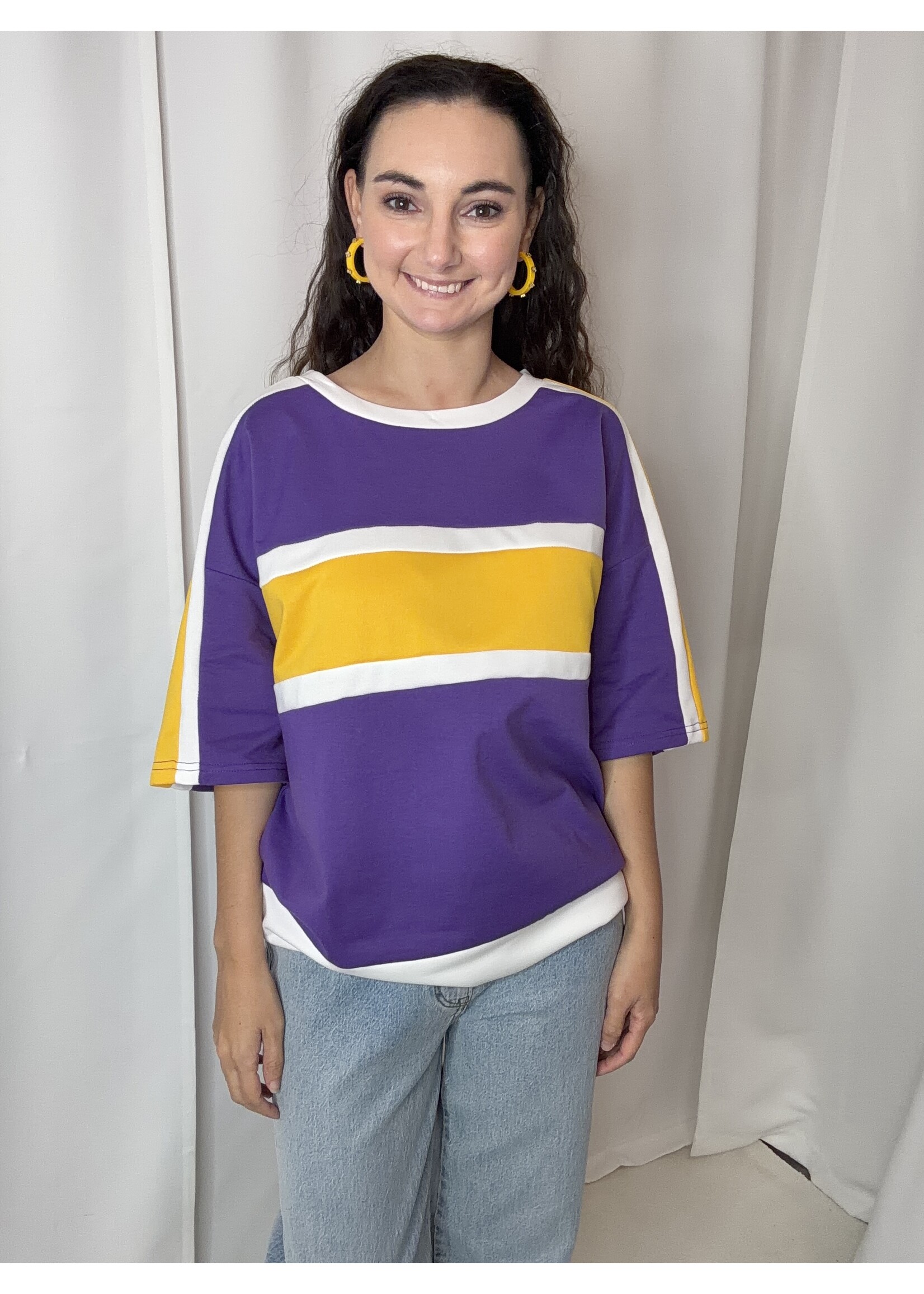 Gameday Colorblock FN Terry Top