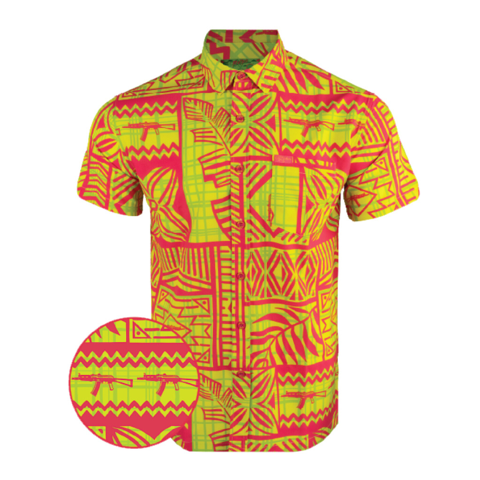 Hibiscus Hawaiian Shirt - Defender Outdoors