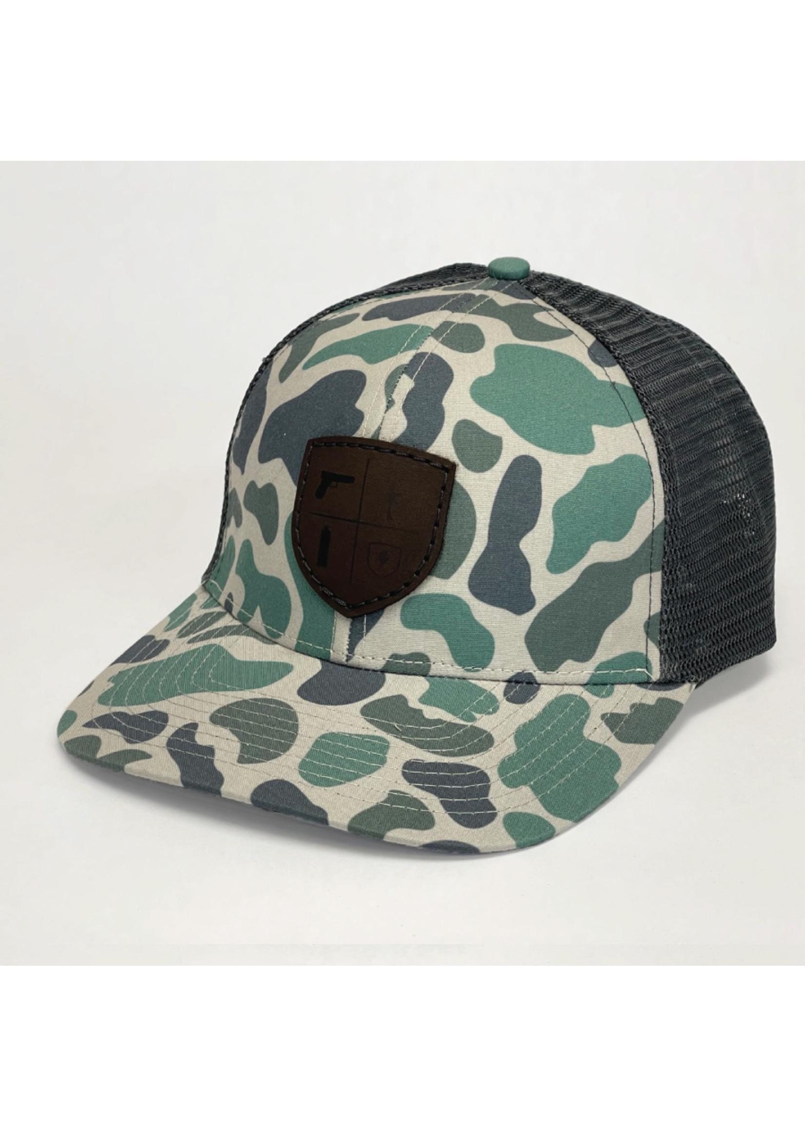 Lost Hat Co. Slate Old's Cool Camo Patch Hat