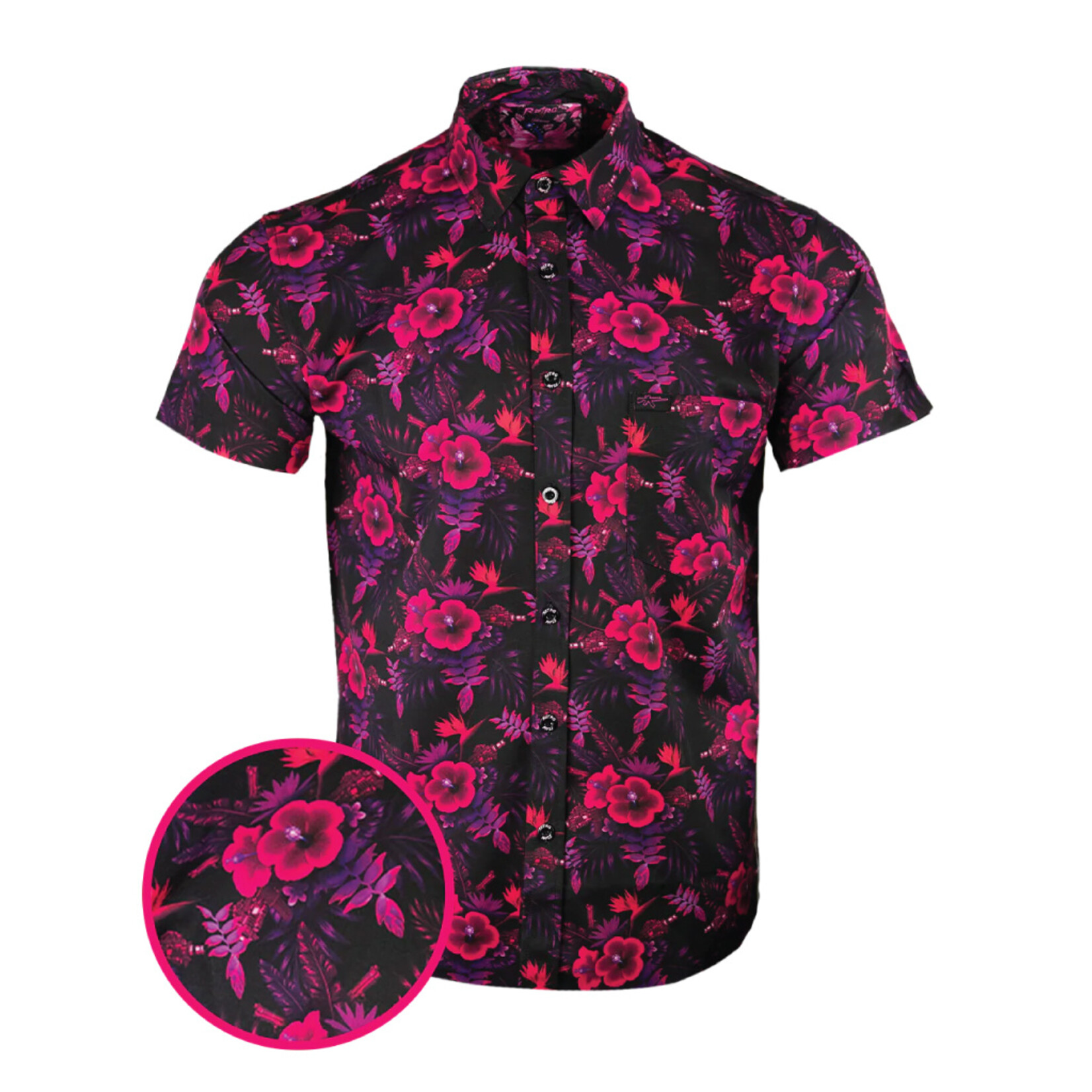 Hibiscus Hawaiian Shirt - Defender Outdoors