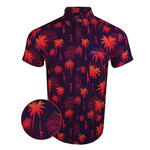 Coastal Palm Hawaiian Shirt
