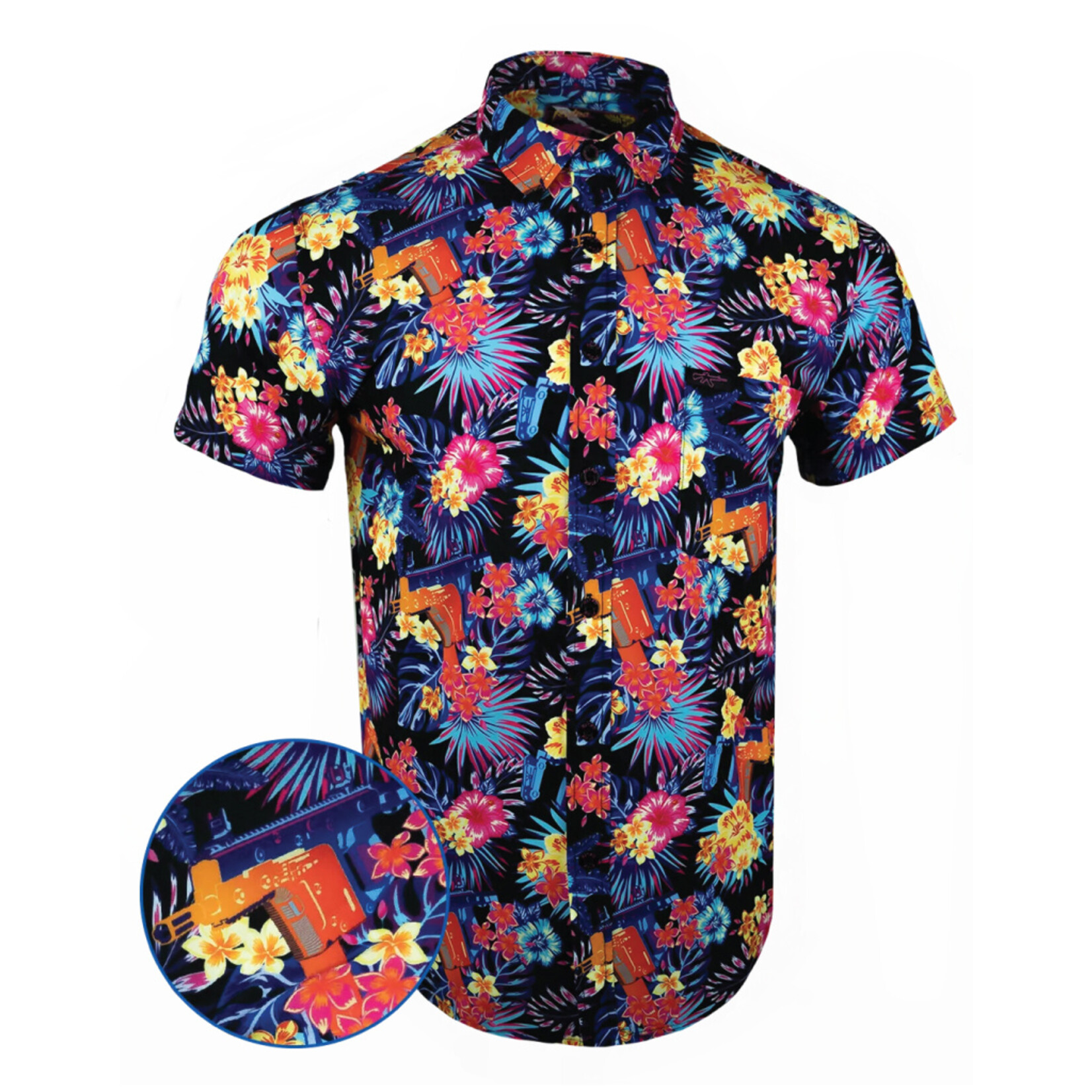 Hibiscus Hawaiian Shirt - Defender Outdoors