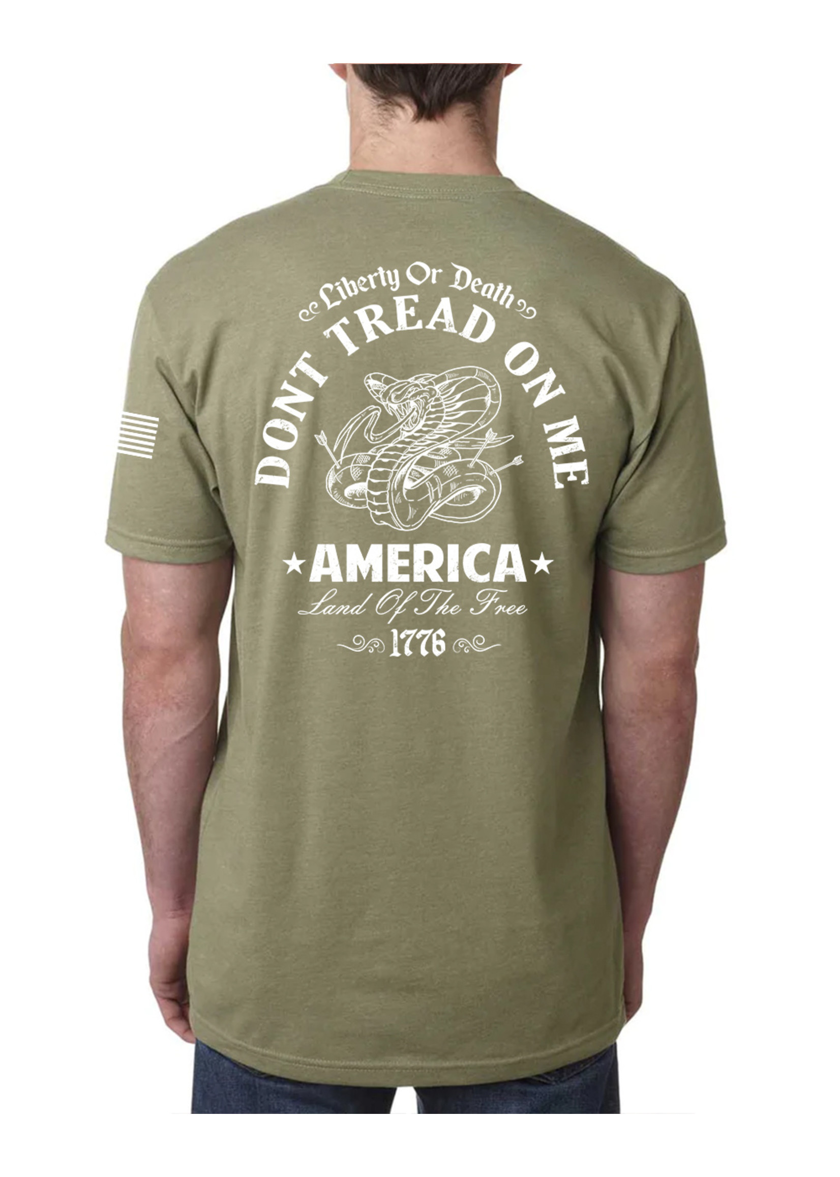 Don't Tread On Me 1776 T-Shirt | Defender Outdoors - Defender Outdoors
