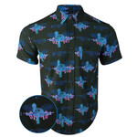 Retro Rifle Da Flamingo Hawaiian Shirt