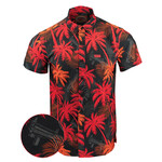 Retro Rifle High Crown Hawaiian Shirt