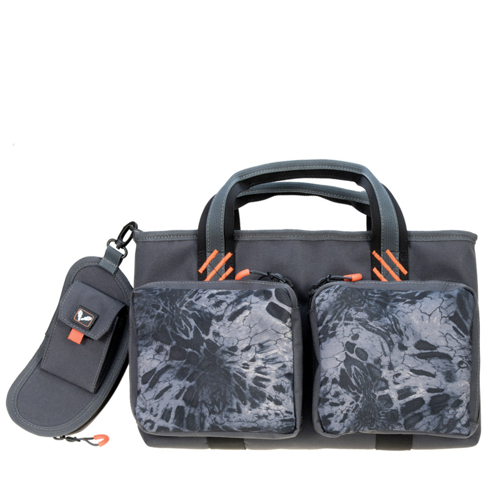 GPS Wild About Shooting Double Pistol Range Bag w/Mag Storage and Glasses Case