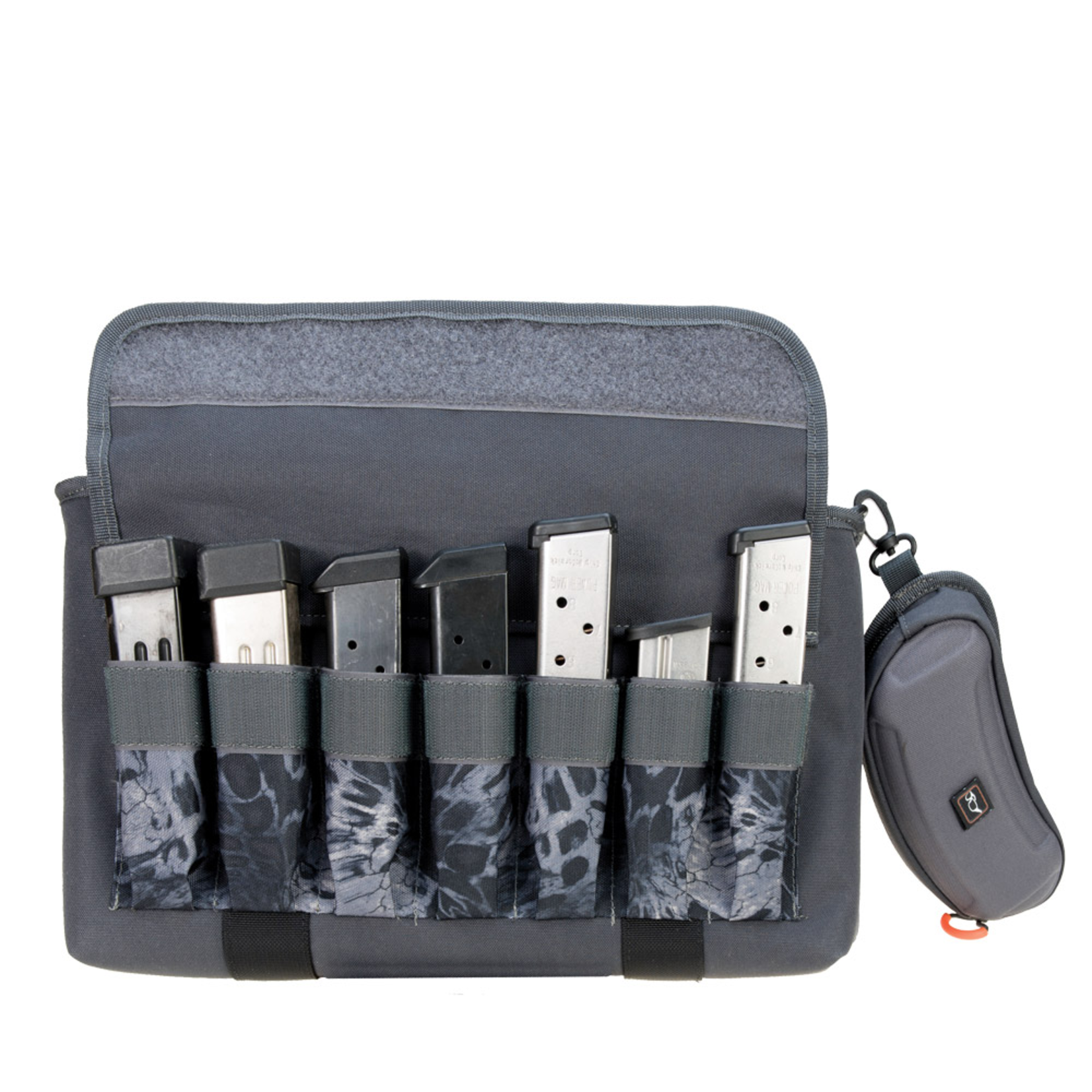 Double Pistol Range Bag w/Mag Storage and Glasses Case