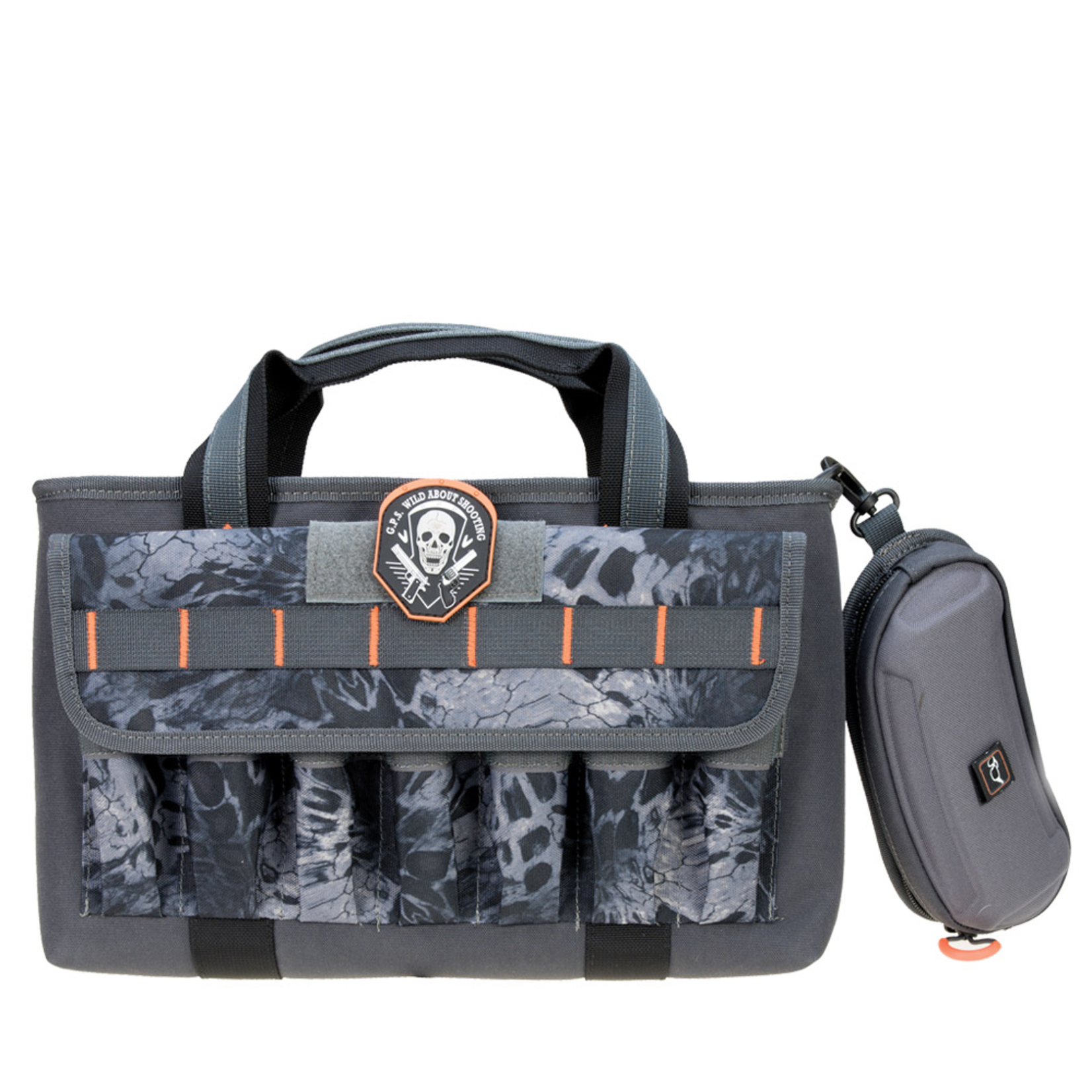 Double Pistol Range Bag w/Mag Storage and Glasses Case