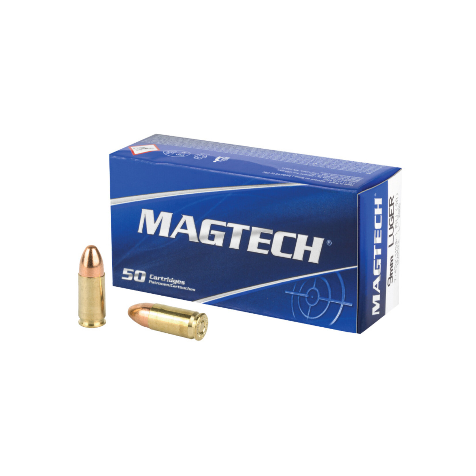 Magtech 9mm 115gr FMJ 50rd Box