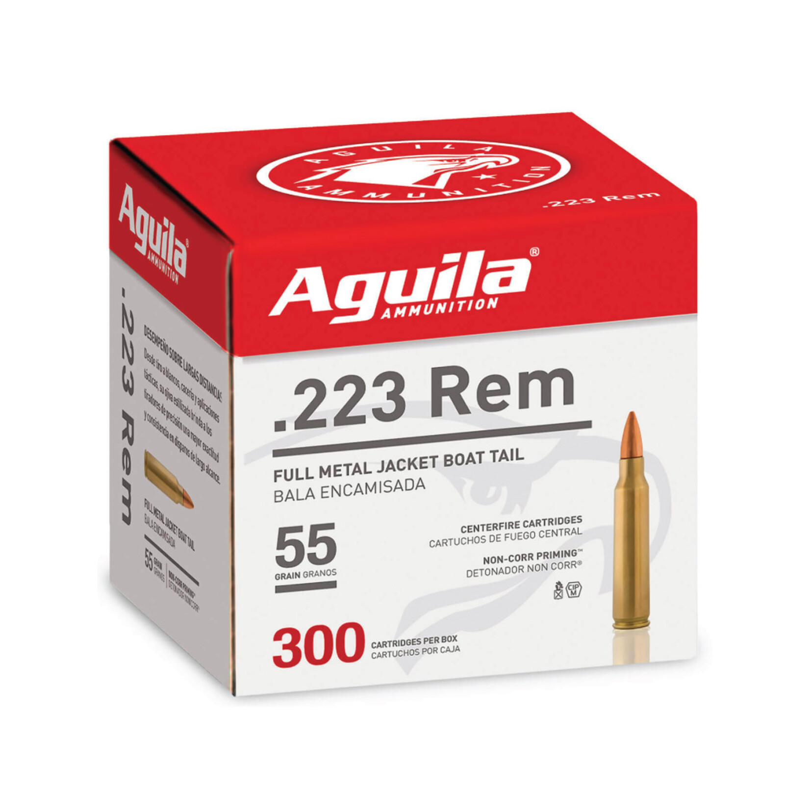 Aguila Ammunition 1E223108 223 Rem 55gr 300rd Box