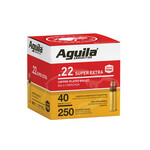 Aguila Ammunition 22 LR 40gr Copper-Plated Solid Point 250rd Box