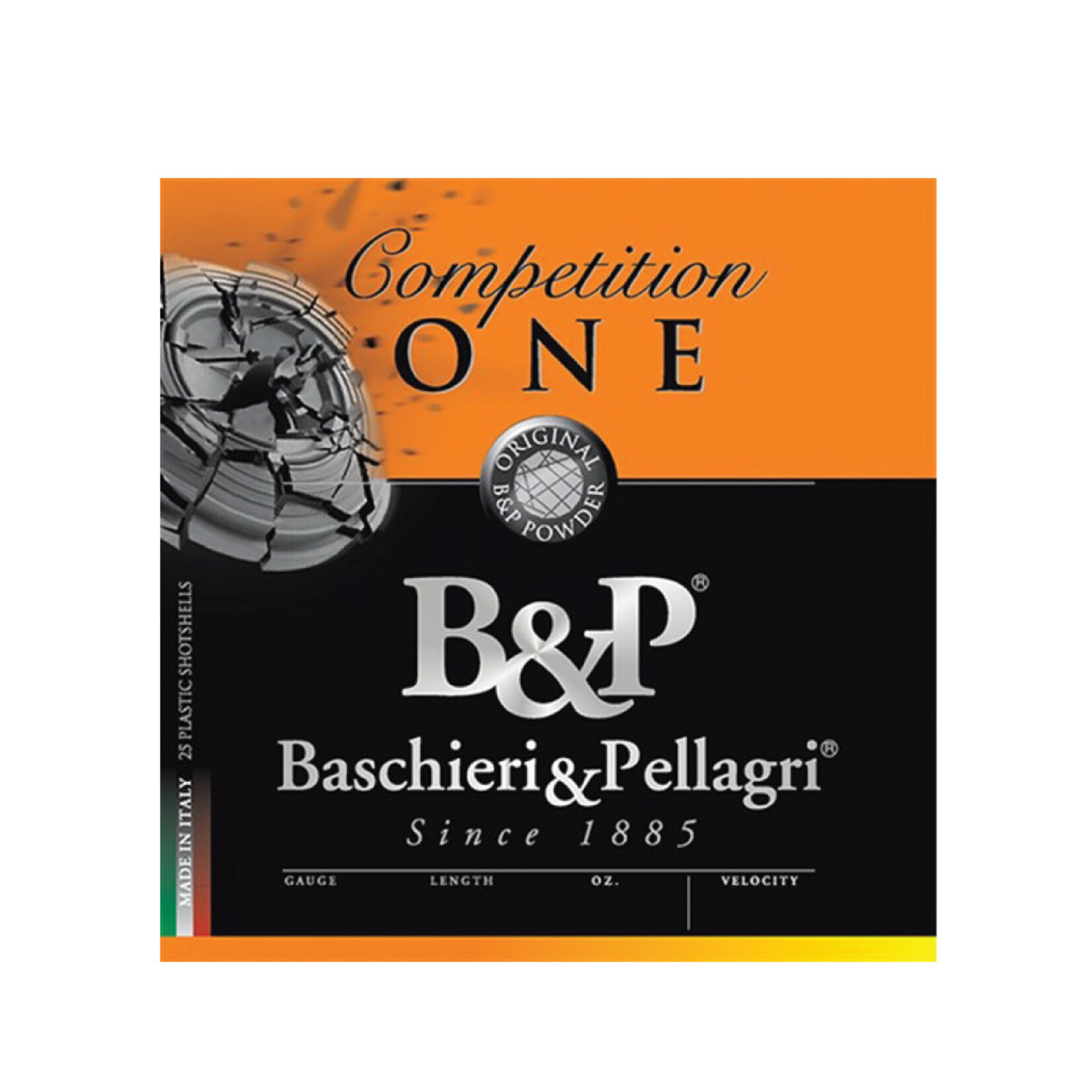 Baschieri & Pellagri 20ga 2-3/4'' 7/8oz #8 Competition One 250rd Case