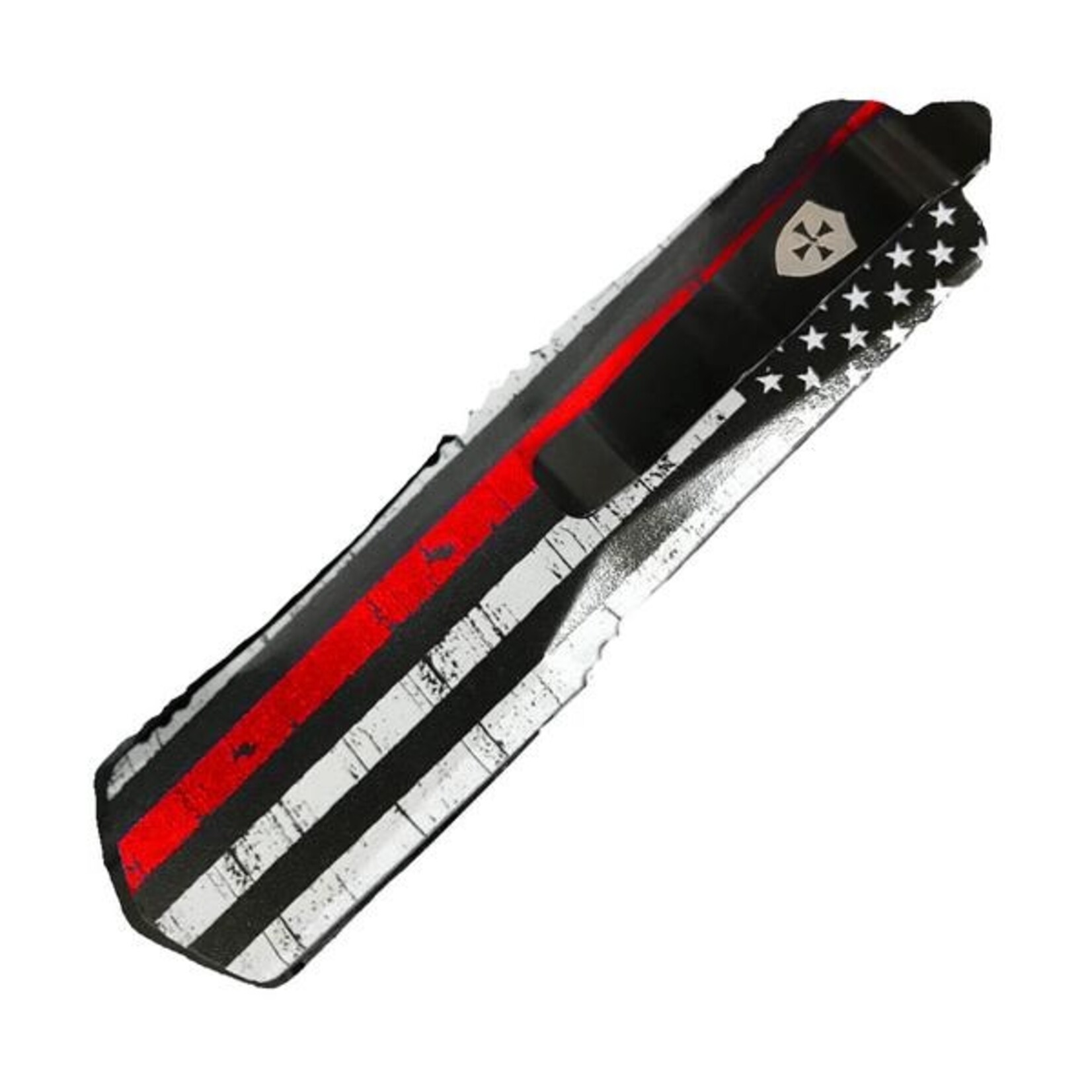 Templar Knife Premium Weighted Slim Back The Red Drop Black