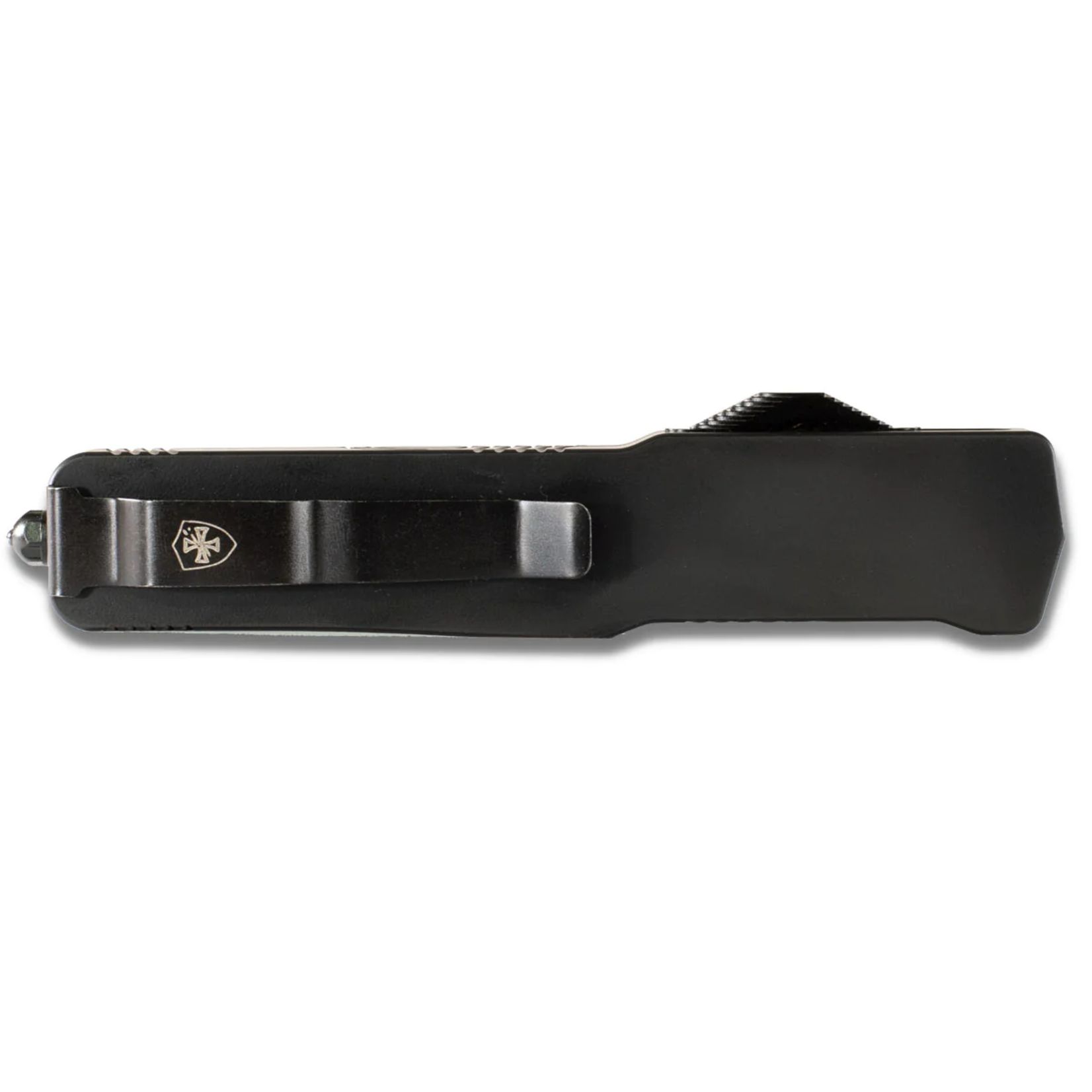 Templar Knife Premium Lightweight Slim Black Rubber Tanto Serrated Black