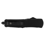 Templar Knife Generation II Small Black Rubber Dagger Silver