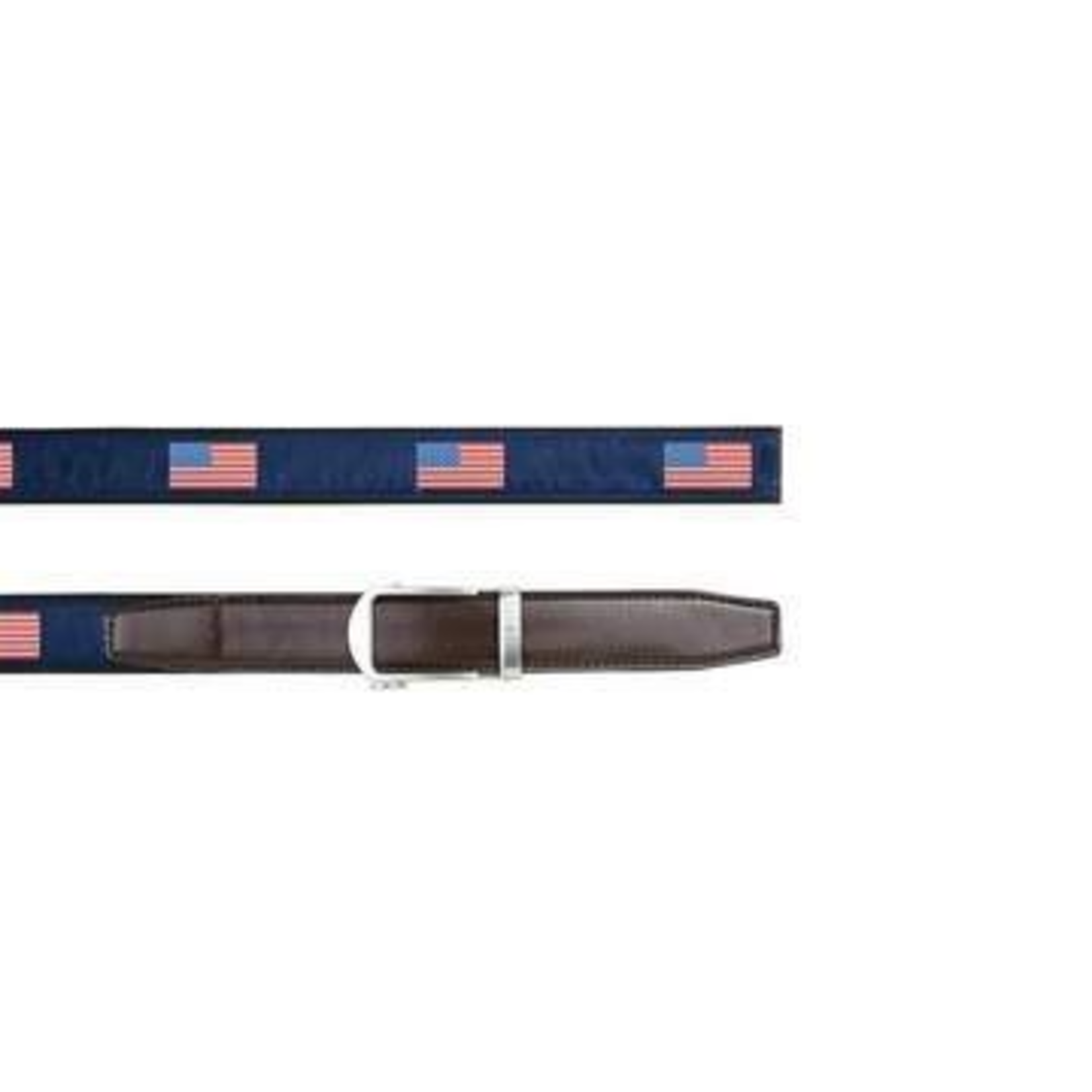 NexBelt Hampton USA 1 3/8" Strap Navy Golf Ribbon Belt