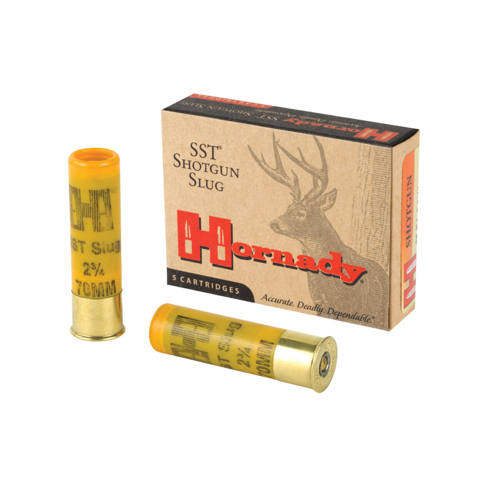 Hornady 20ga 2.75" SST FTX Slug Shot 5rd Box