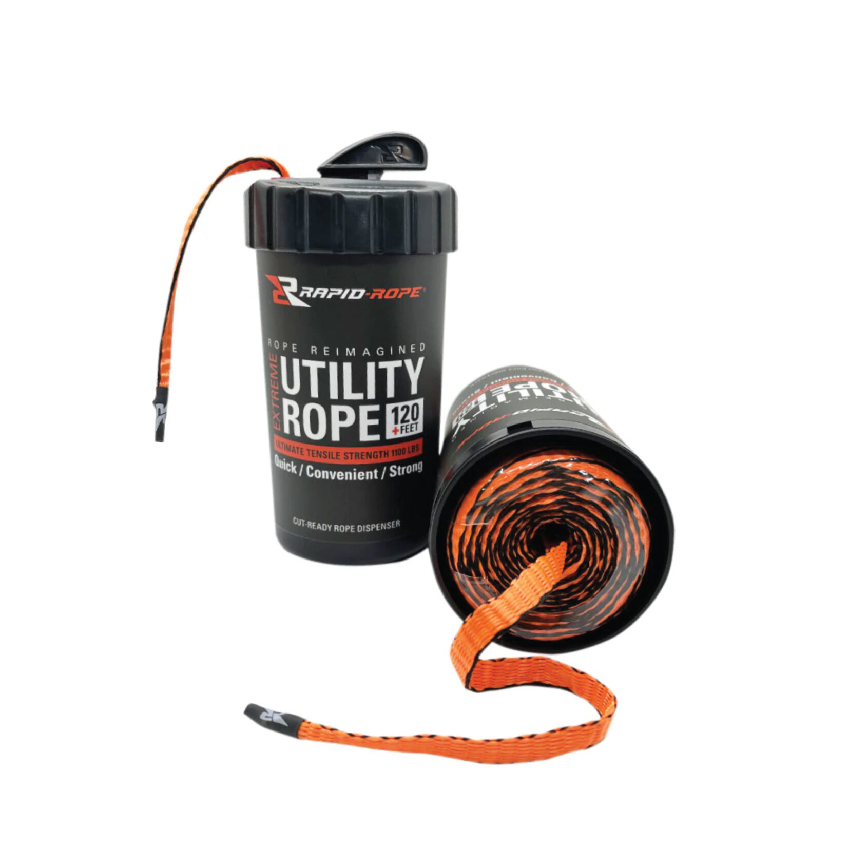 Rapid-Rope Rope Canister 120' Orange