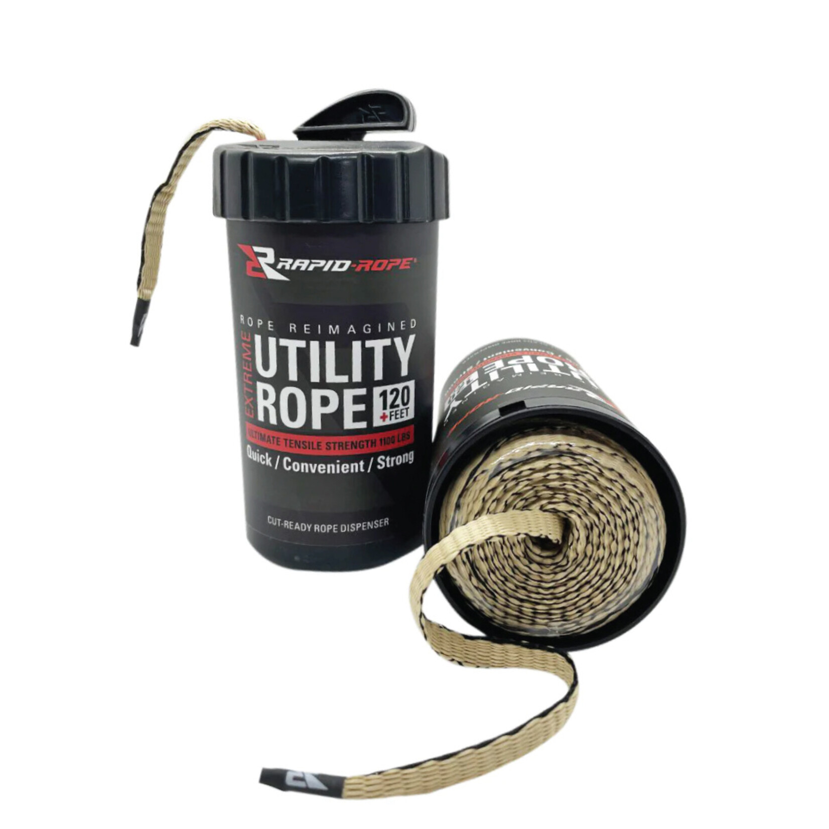 Rapid-Rope Rope Canister 120' Tan
