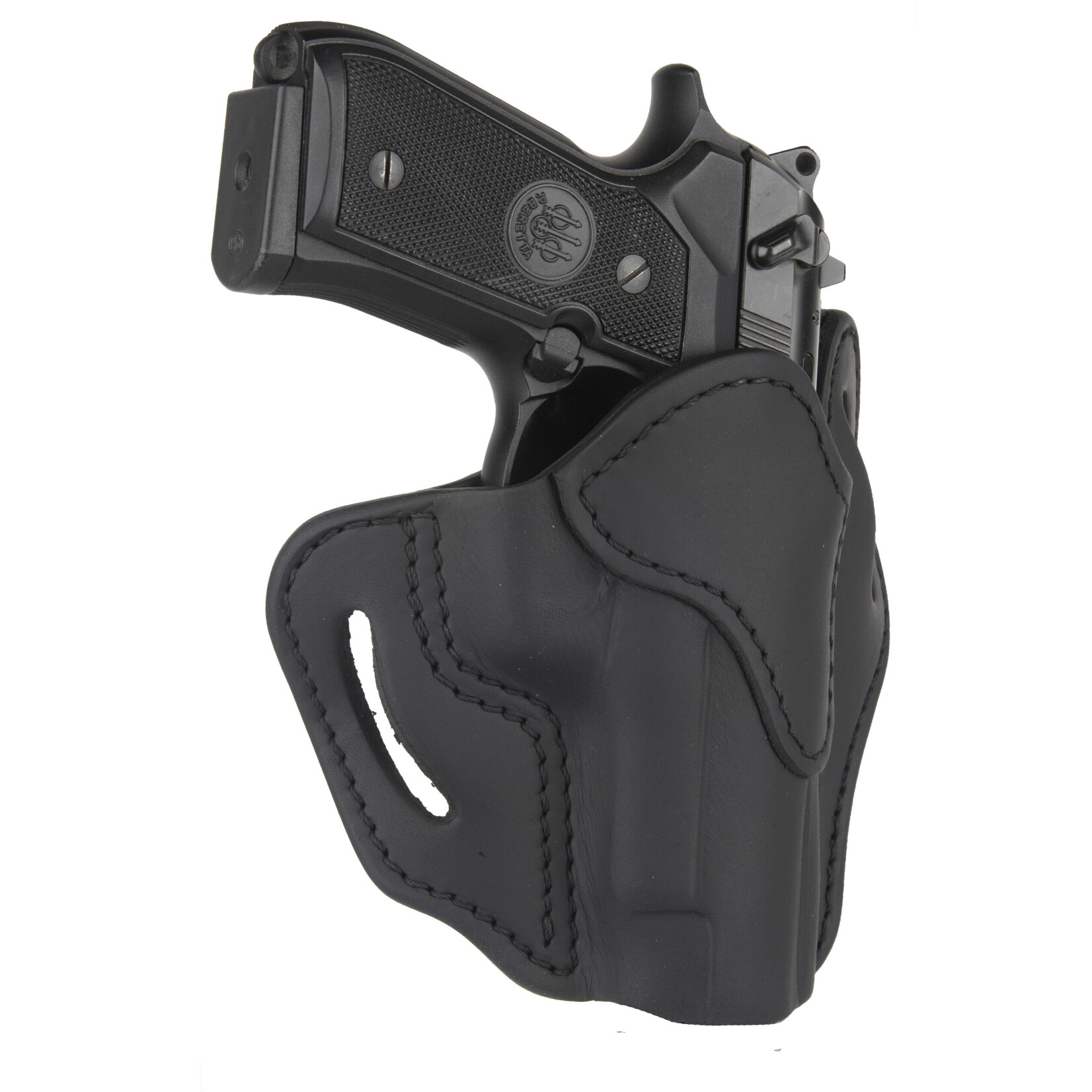 1791 Gunleather BH2.3 Optics Ready OWB  Large Frame RH Stealth Black