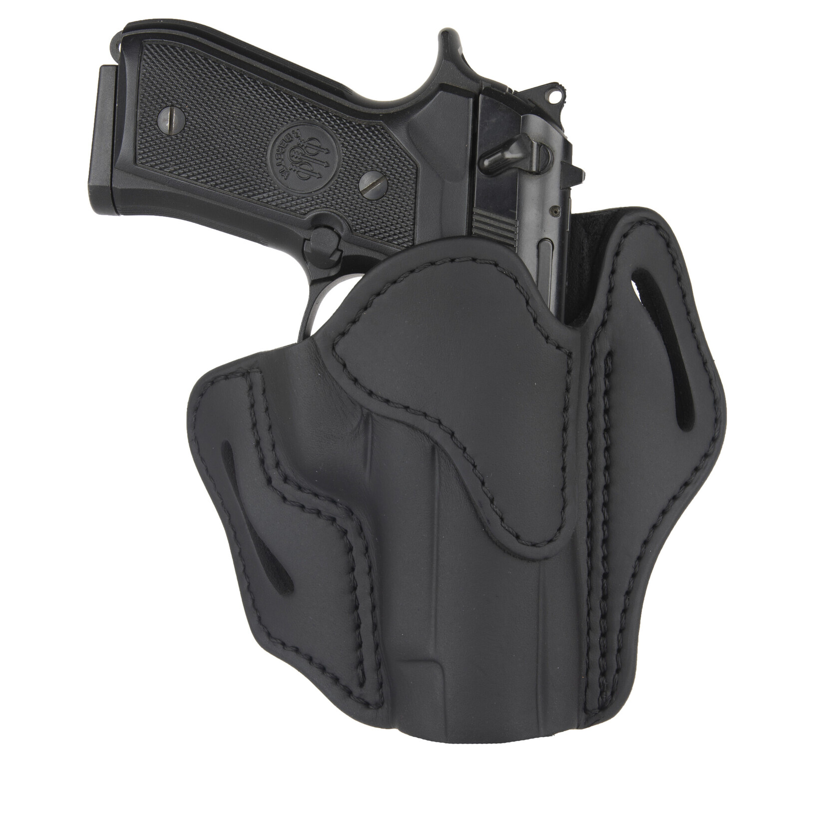 1791 Gunleather BH2.3 Optics Ready OWB  Large Frame RH Stealth Black
