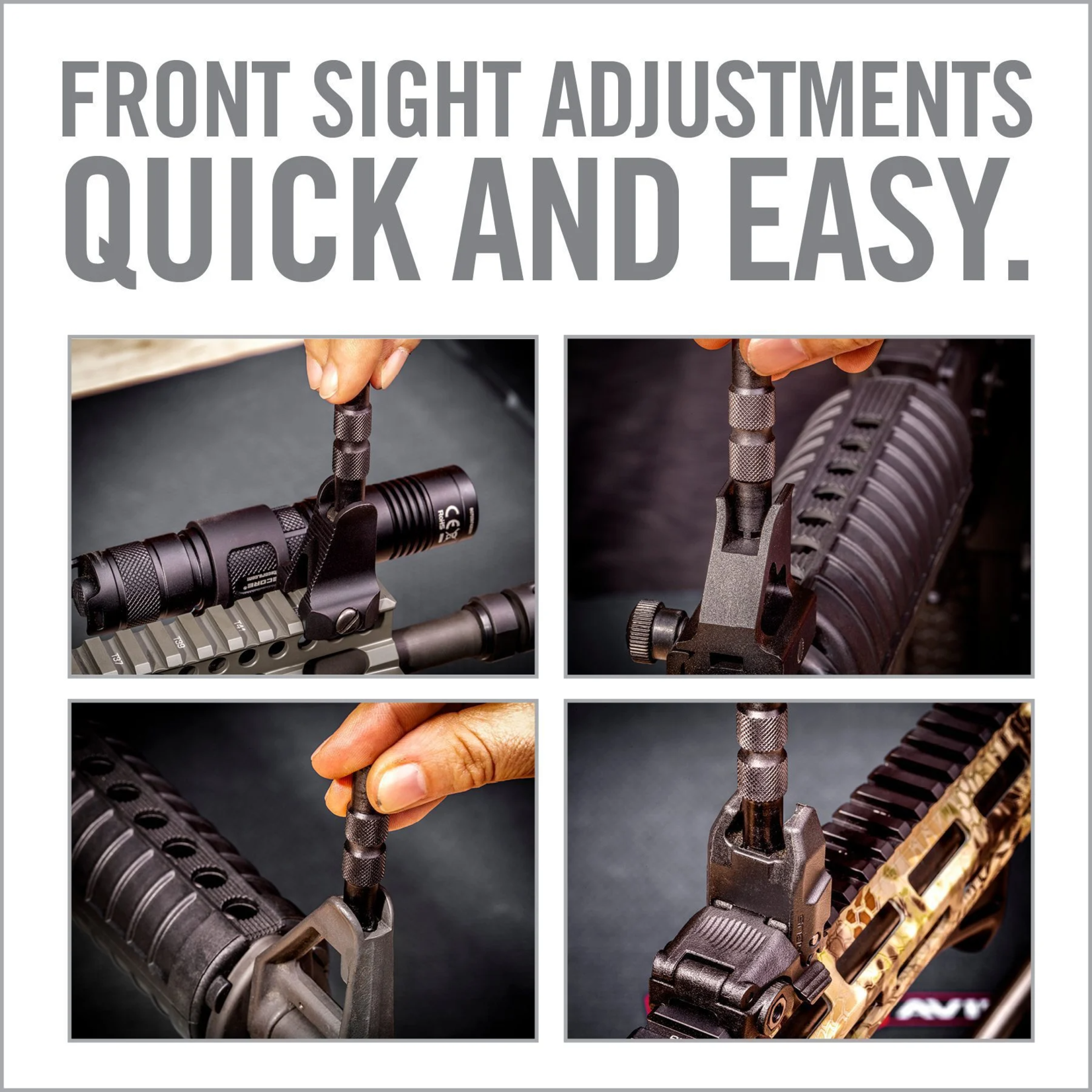 Real Avid AR15 Front Sight Adjuster