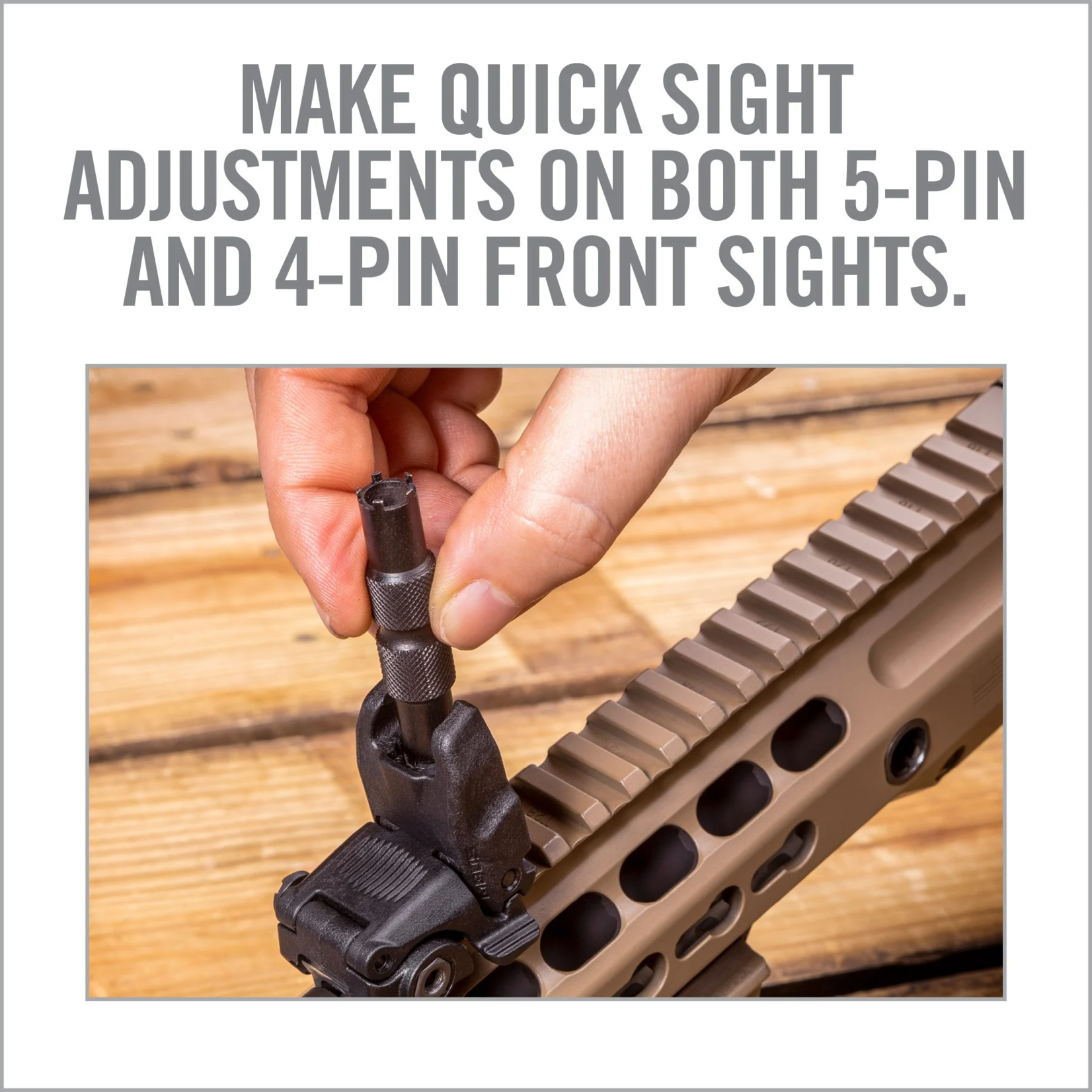 AR15 Front Sight Adjuster