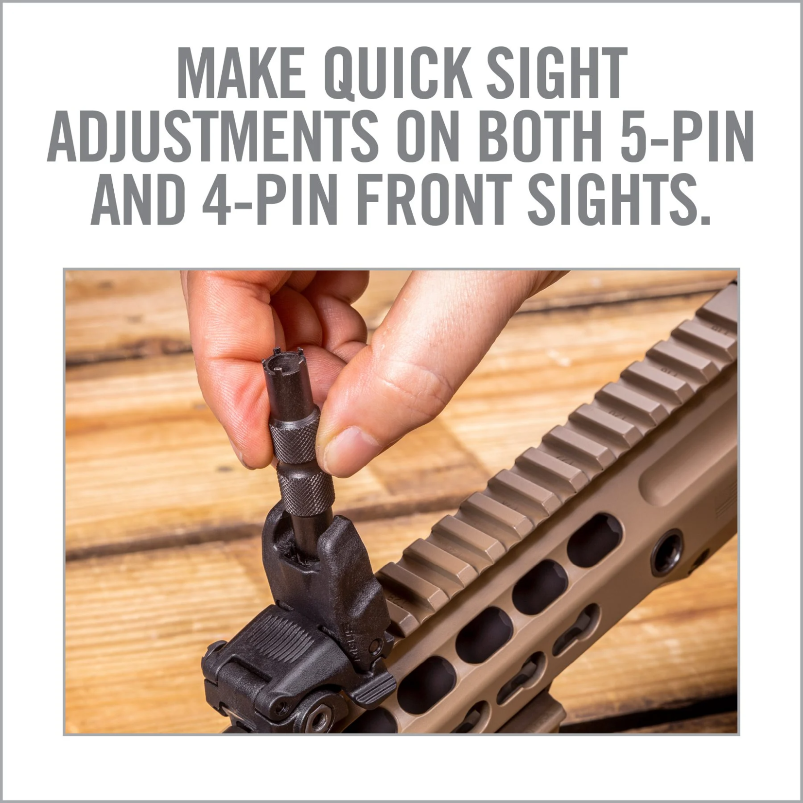 Real Avid AR15 Front Sight Adjuster