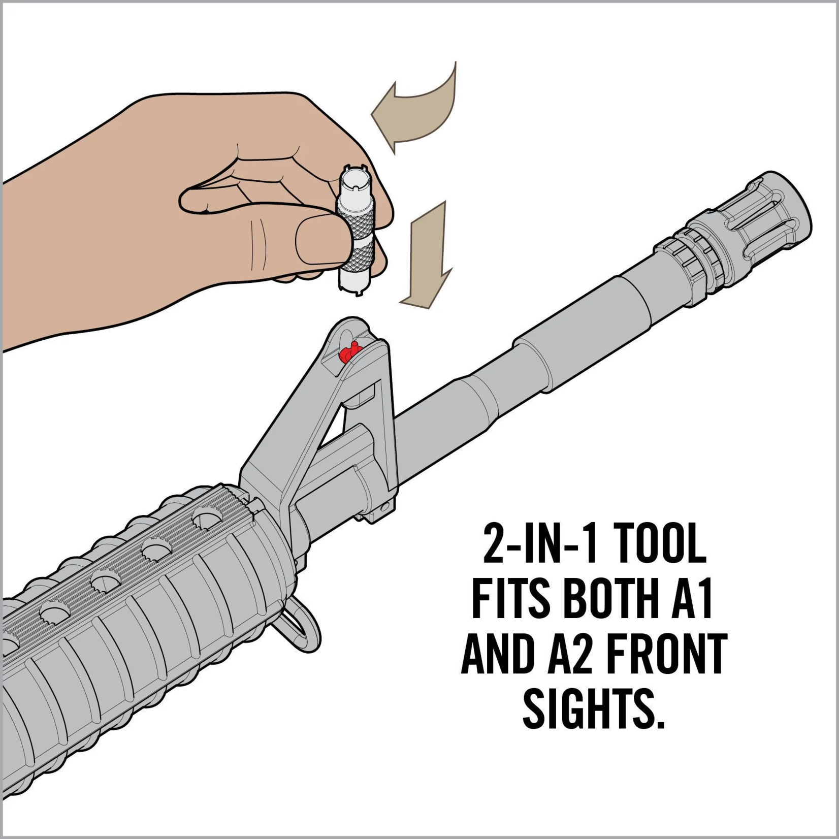 AR15 Front Sight Adjuster