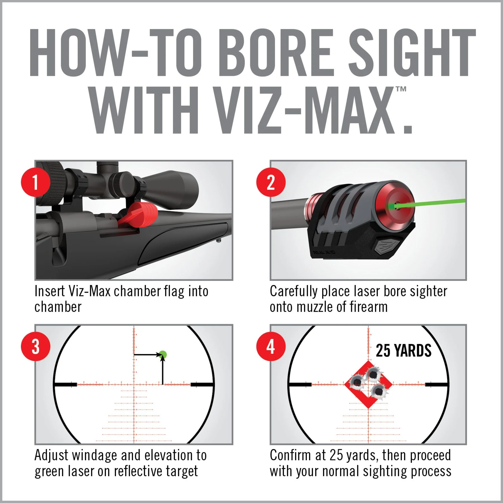 Real Avid Viz-Max Bore Sighter