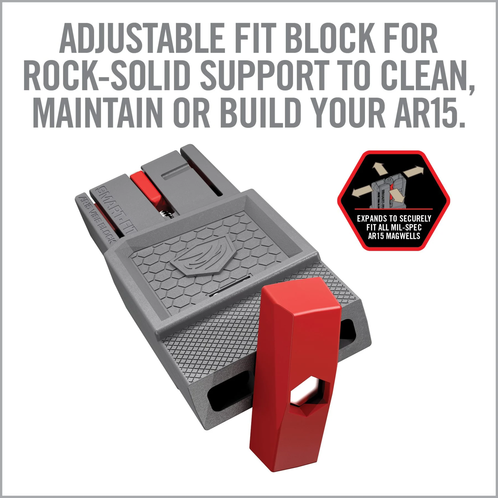 Smart-Fit AR15 Vise Block