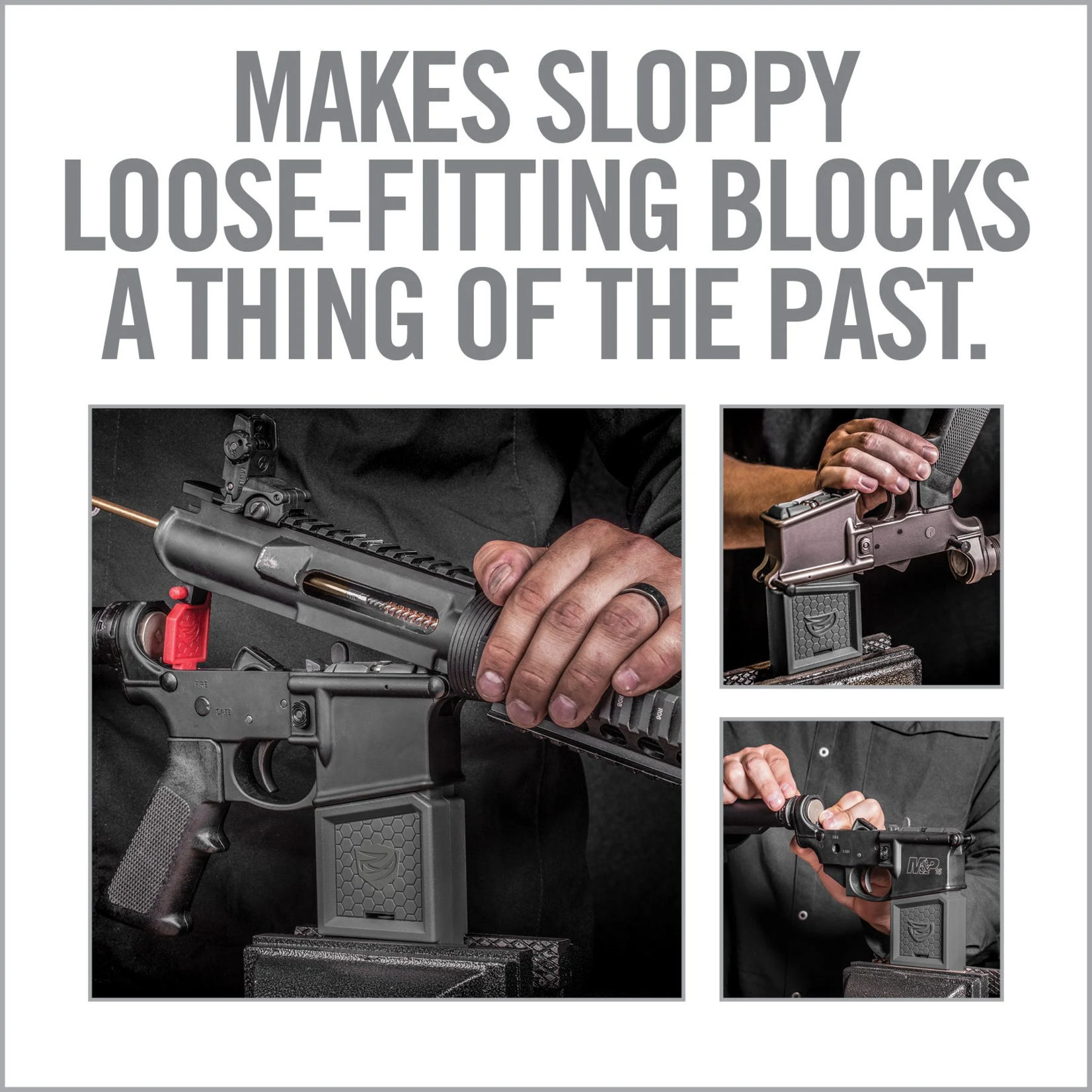 Smart-Fit AR15 Vise Block