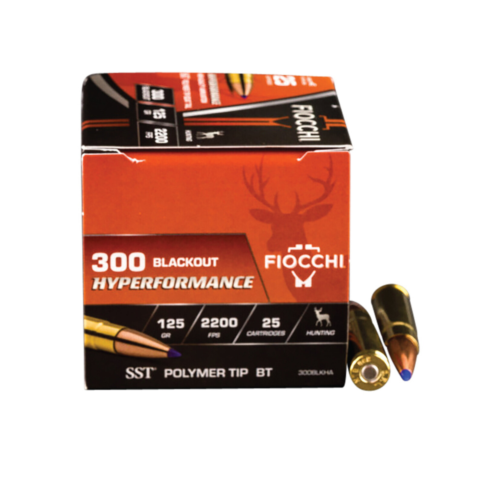 Fiocchi 300 Blackout 125gr Hyperformance Hunting SST 25rd Box
