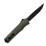 Tekto A5 SPRY Aluminum Green S35 Steel Drop Point - AUTO