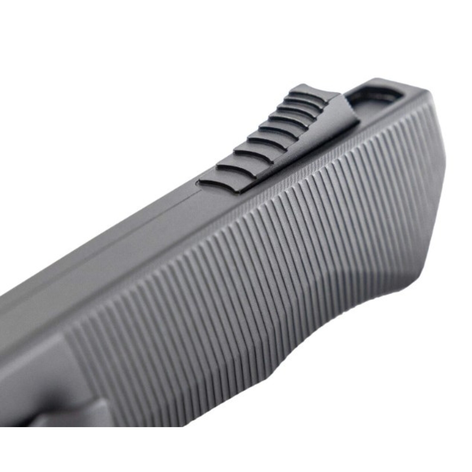 Tekto A5 SPRY Aluminum Black S35 Steel Tanto - AUTO