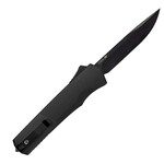 Tekto A5 SPRY Aluminum Black S35 Steel Drop Point - AUTO