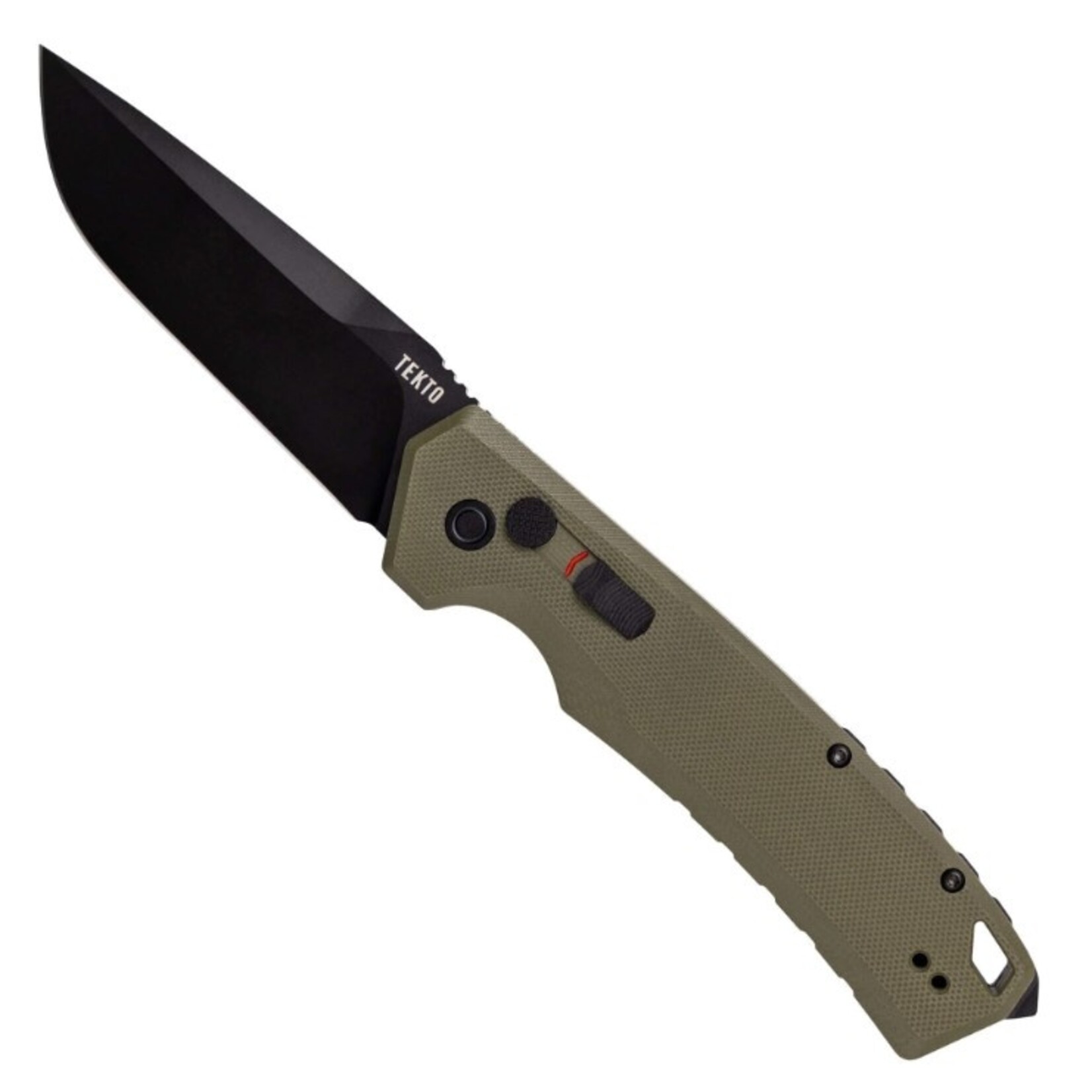 Tekto A3 Delta G10 Green/Black D2 Steel - AUTO