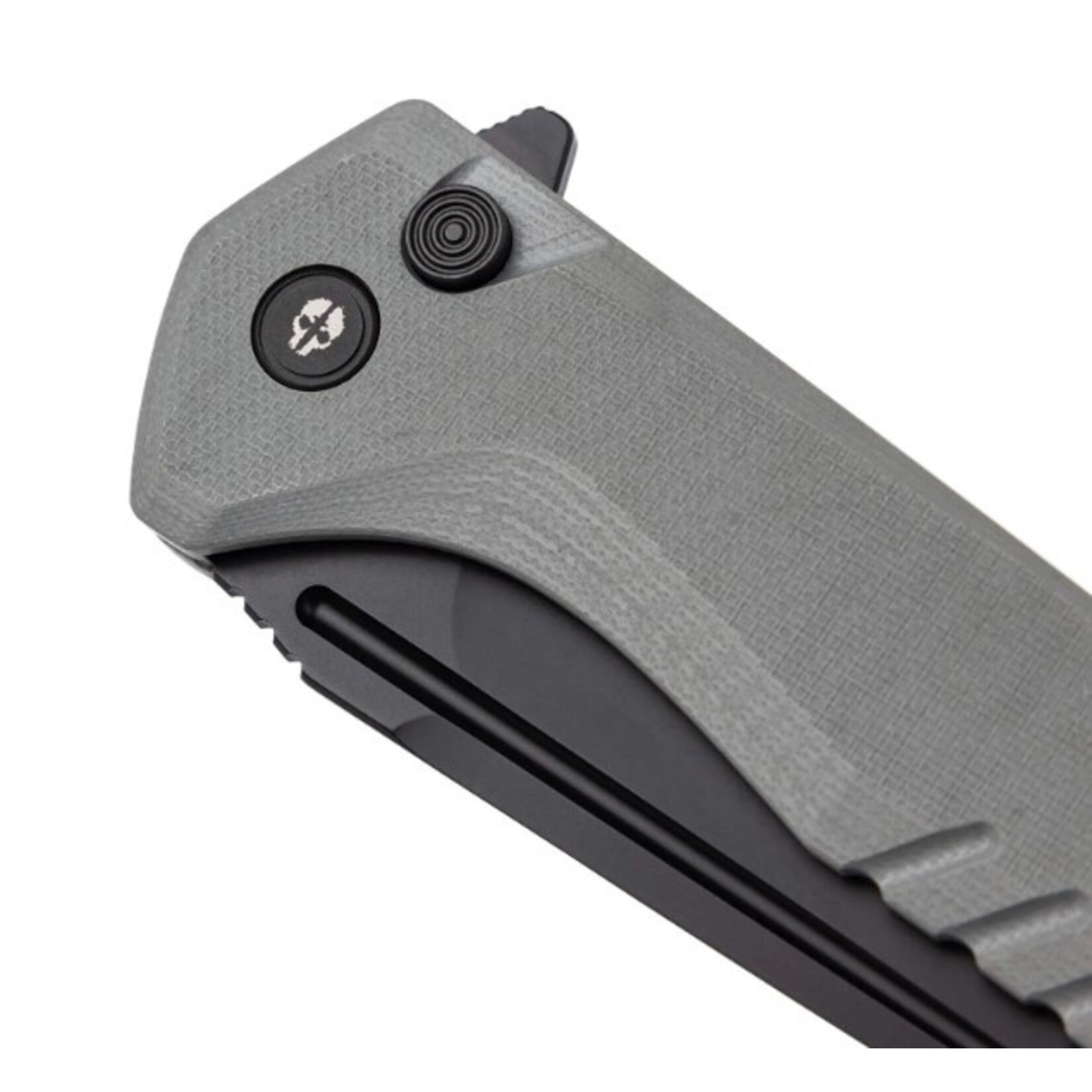 Tekto F3 Charlie G10 Gray/Black D2 Steel