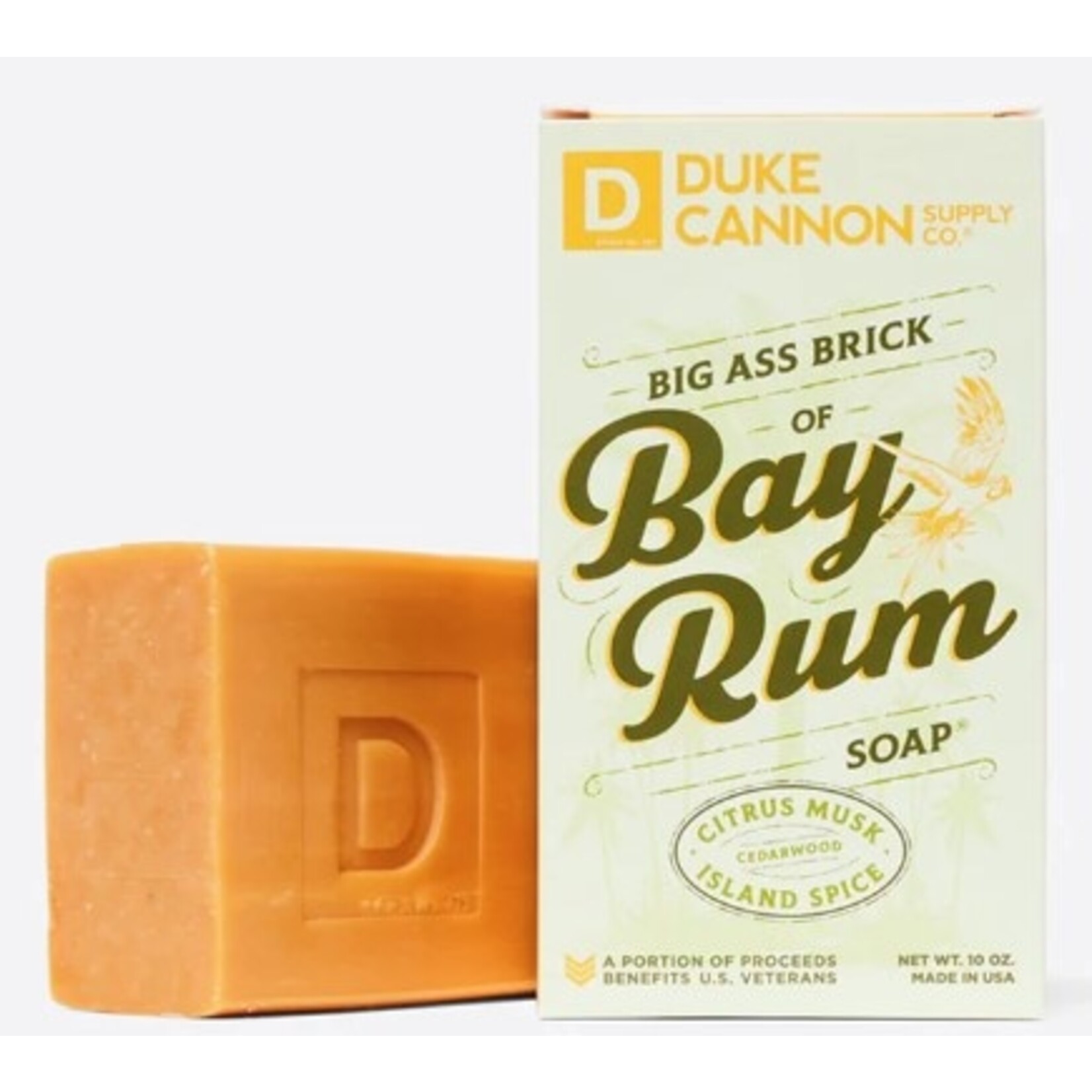 Duke Cannon Duke Cannon Big Ass Brick of Soap Bay Rum - DISCONTINUED