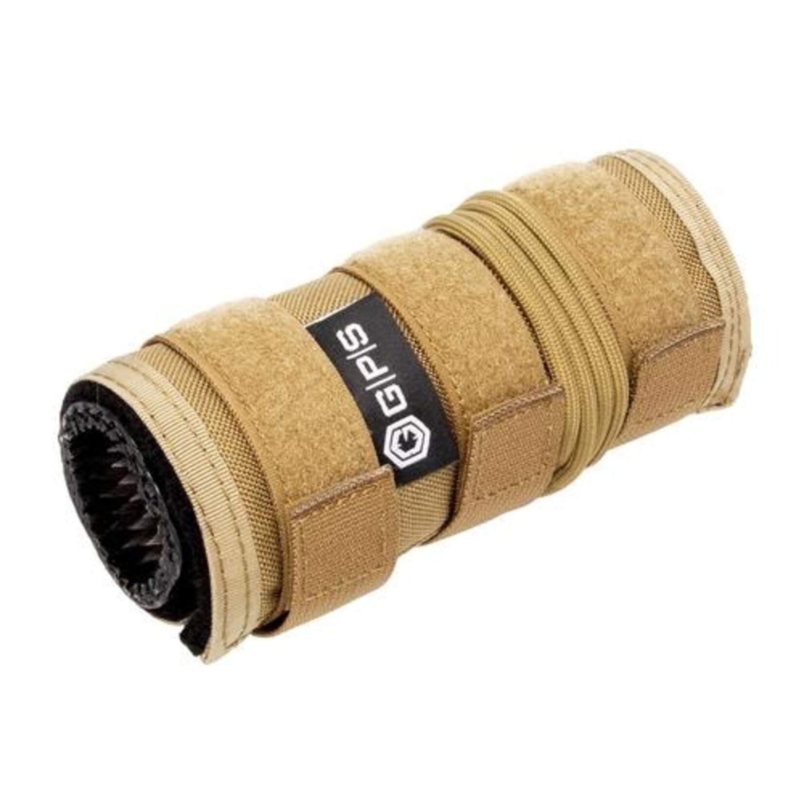 GPS Wild About Shooting Tactical Suppressor Cover 6" Tan