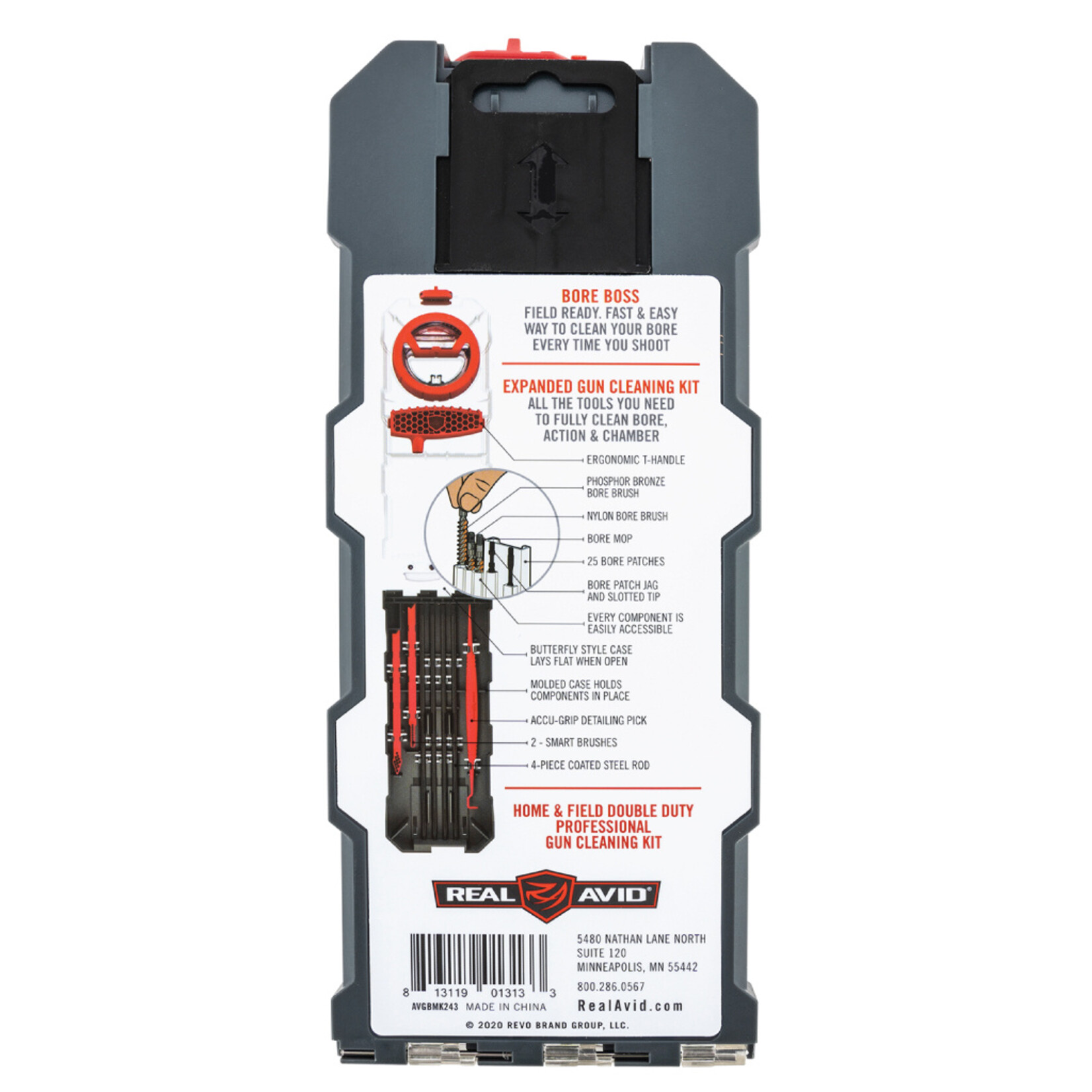 Real Avid Gun Boss Multi-Kit - .243CAL/.260CAL/6.5MM