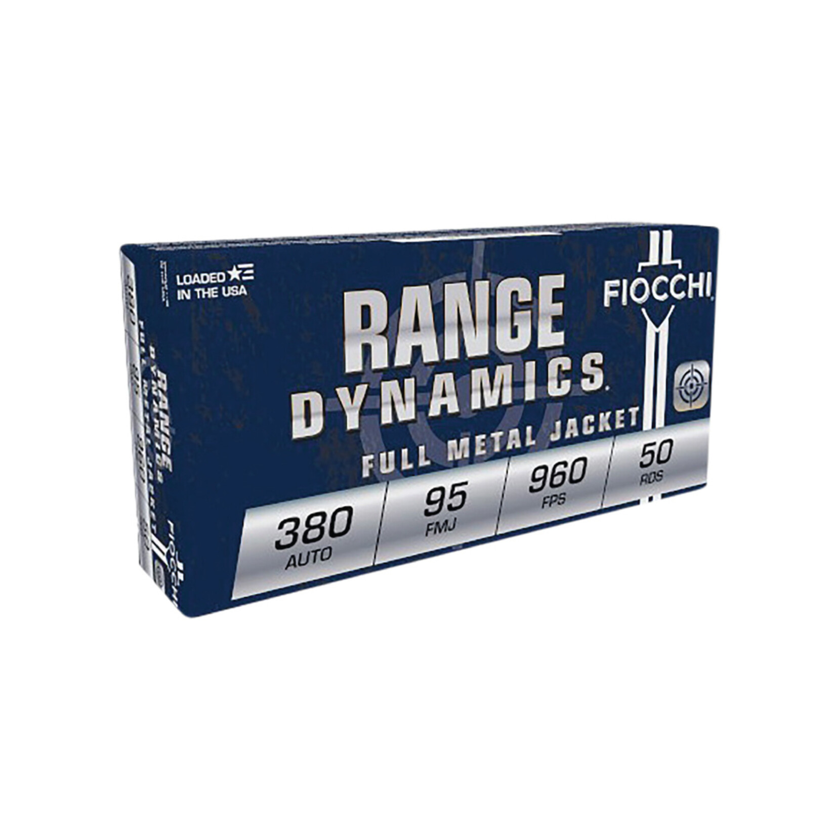 Fiocchi 380 ACP 95gr FMJ 50rd Box