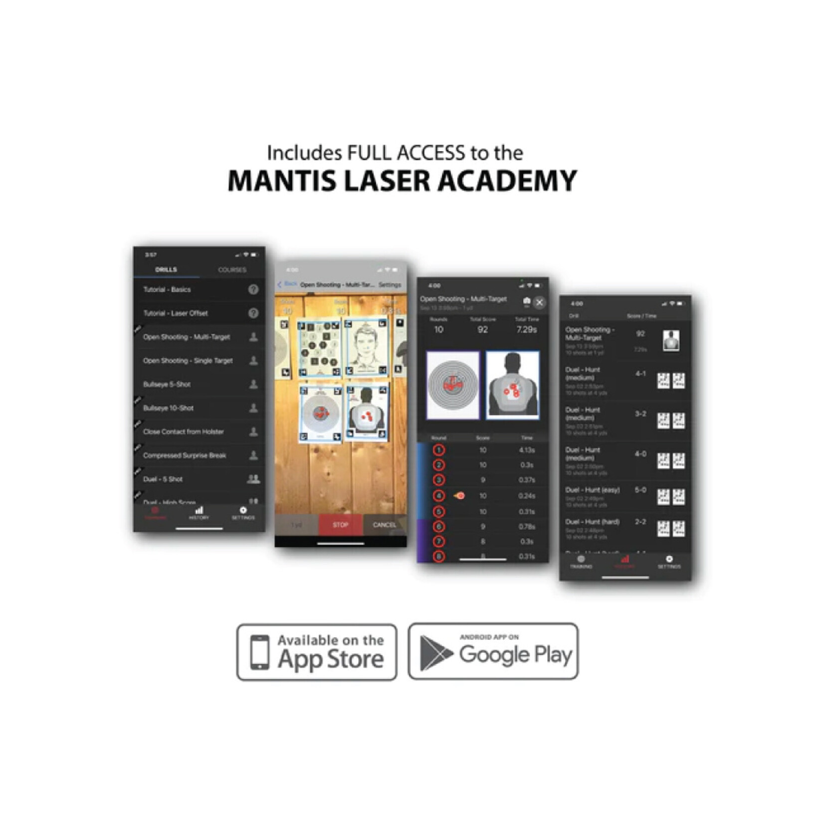 Mantis Laser Academy Training  Kit 223/556